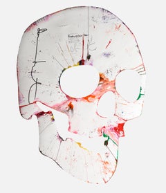 Damien Hirst Spin Gemälde (Damien Hirst Schädel Spin Gemälde)