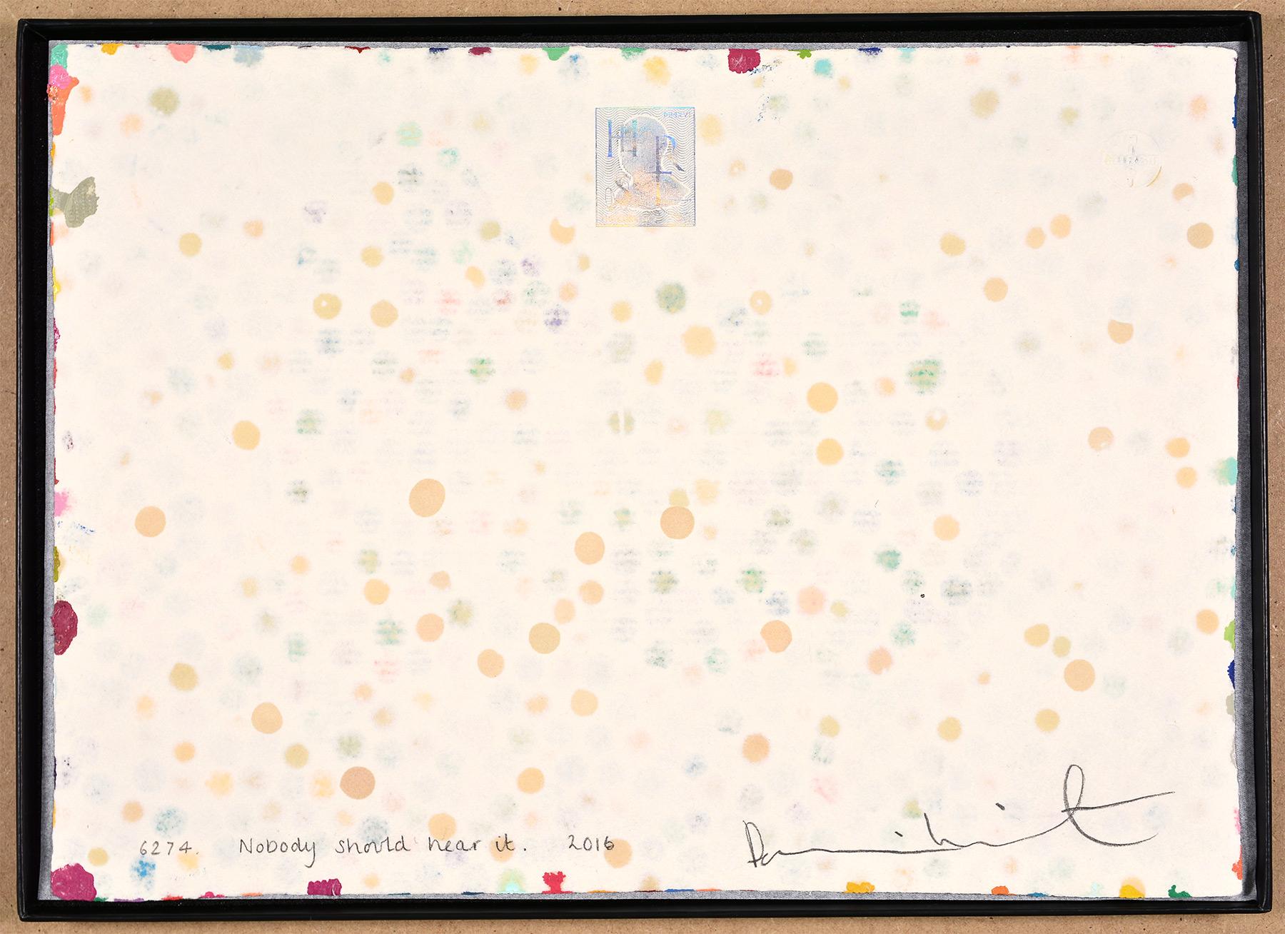 DAMIEN HIRST - THE CURRENCY. Original work The Currency Project. Dots. Colors 3