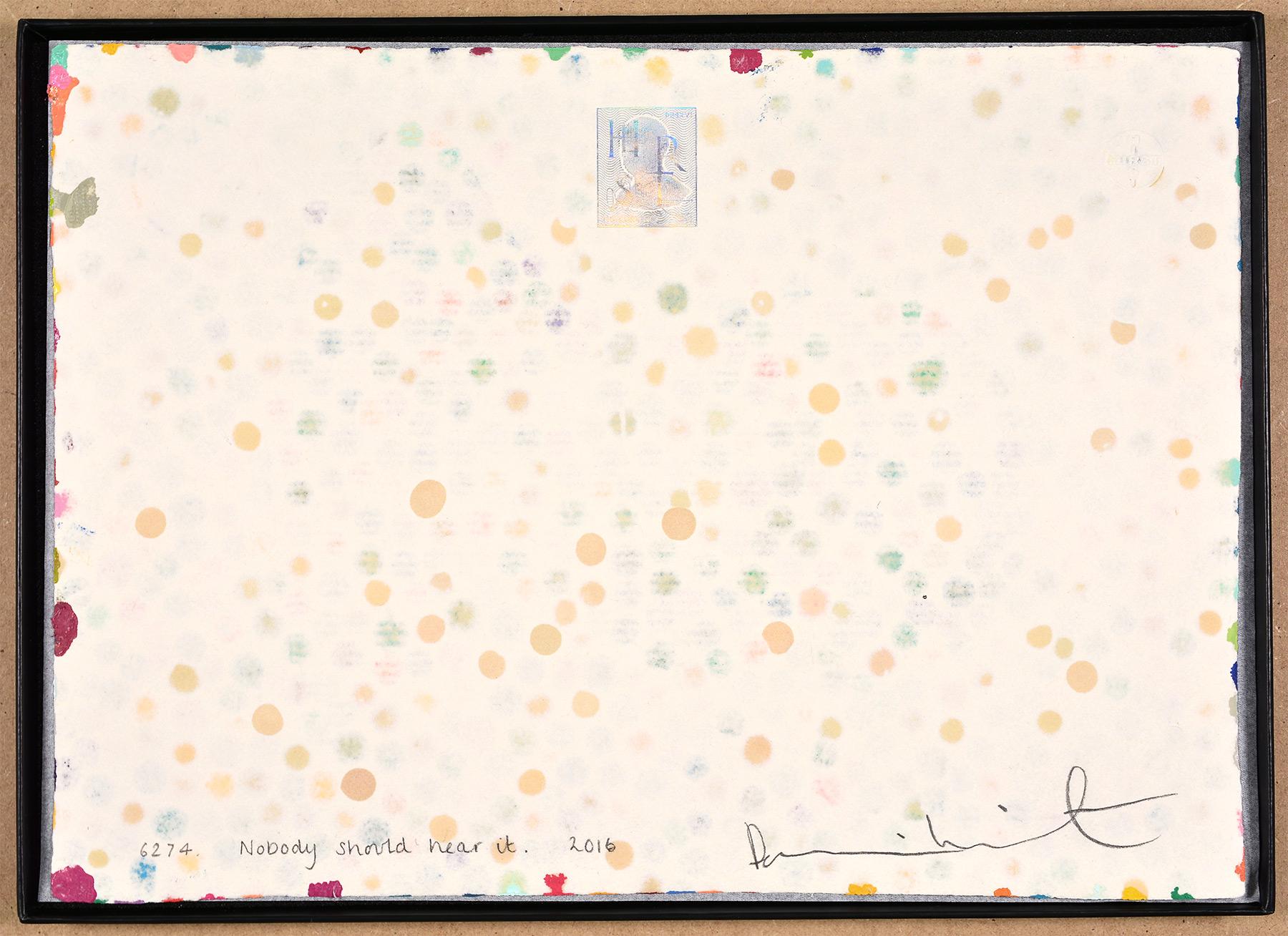 DAMIEN HIRST - THE CURRENCY. Original work The Currency Project. Dots. Colors 4