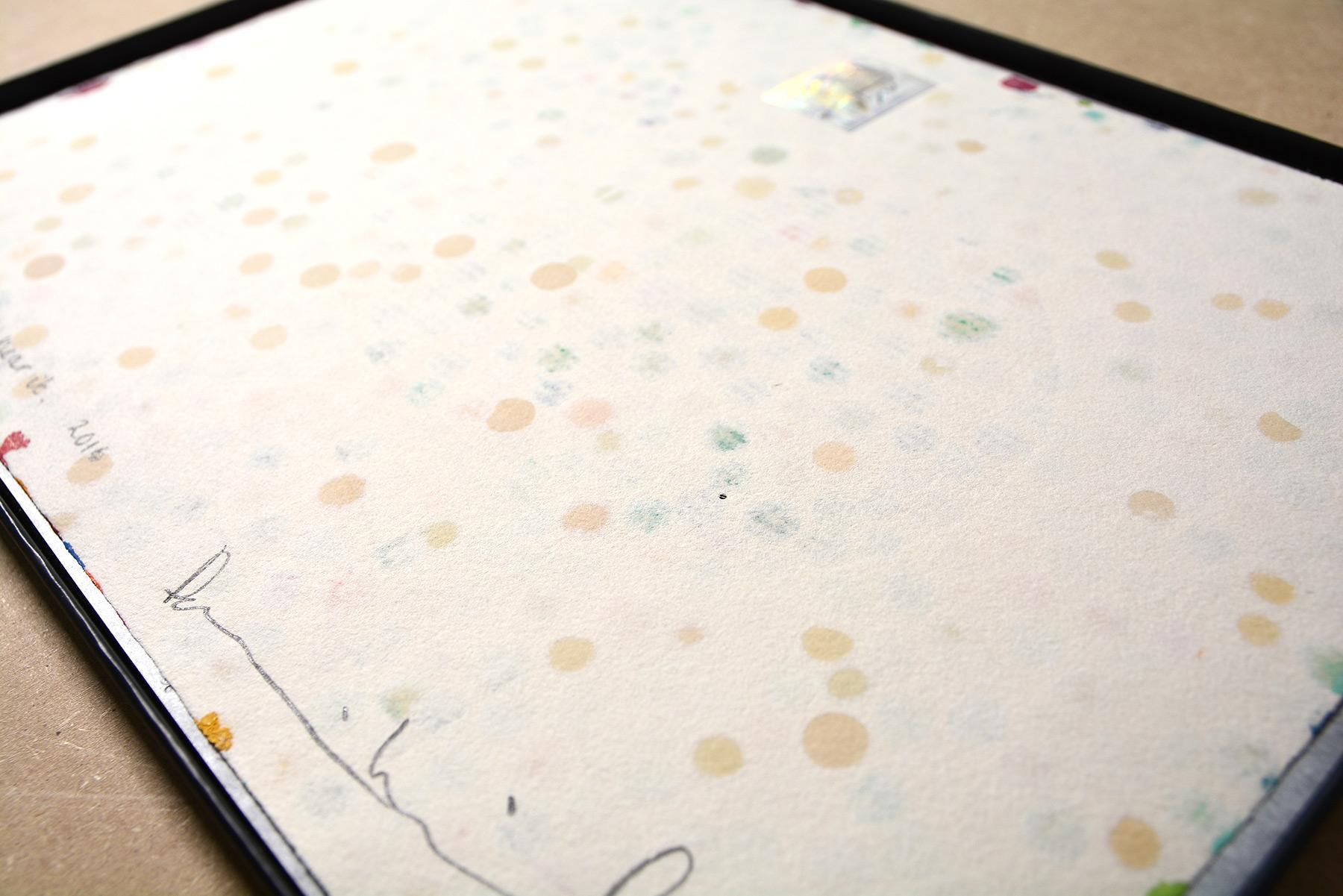 DAMIEN HIRST - LA MONETA. Opera originale The Currency Project. Dot Dot. Colori 10