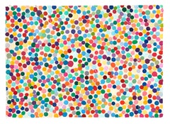 DAMIEN HIRST - THE CURRENCY. Original work The Currency Project. Dots. Colors