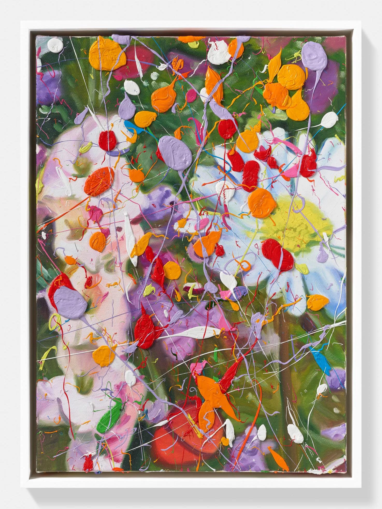 Damien Hirst Figurative Painting - Echoing Hidden Garden (HG224 Hidden Gardens)