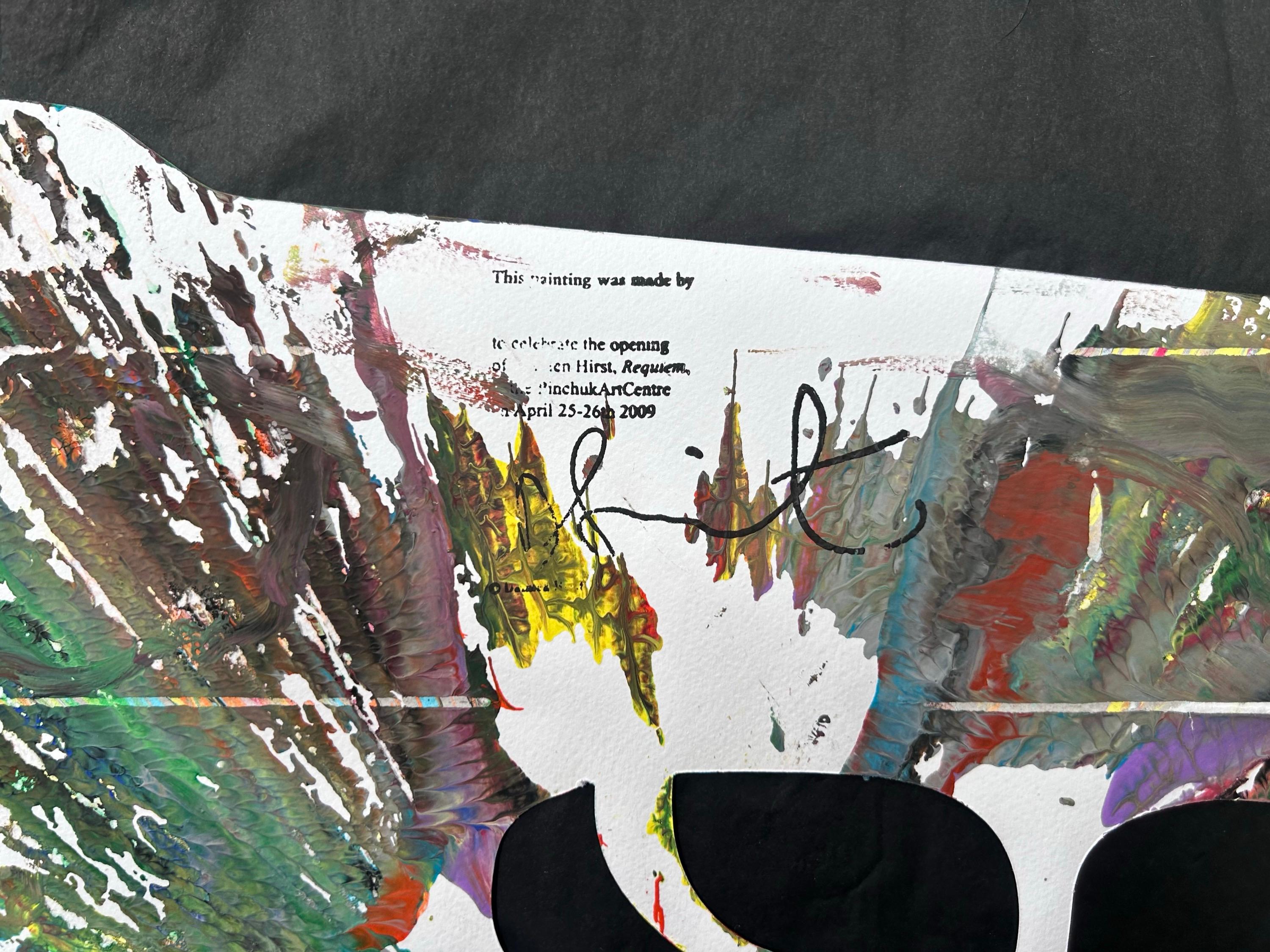 Verniciatura a pistola - Painting Contemporaneo di Damien Hirst