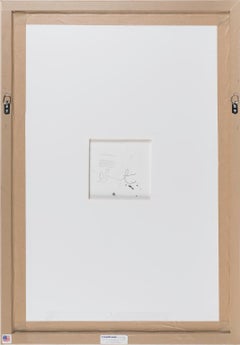 "Heart Spin Painting" dipinto in acrilico su carta con dedica dell'artista Damien Hirst