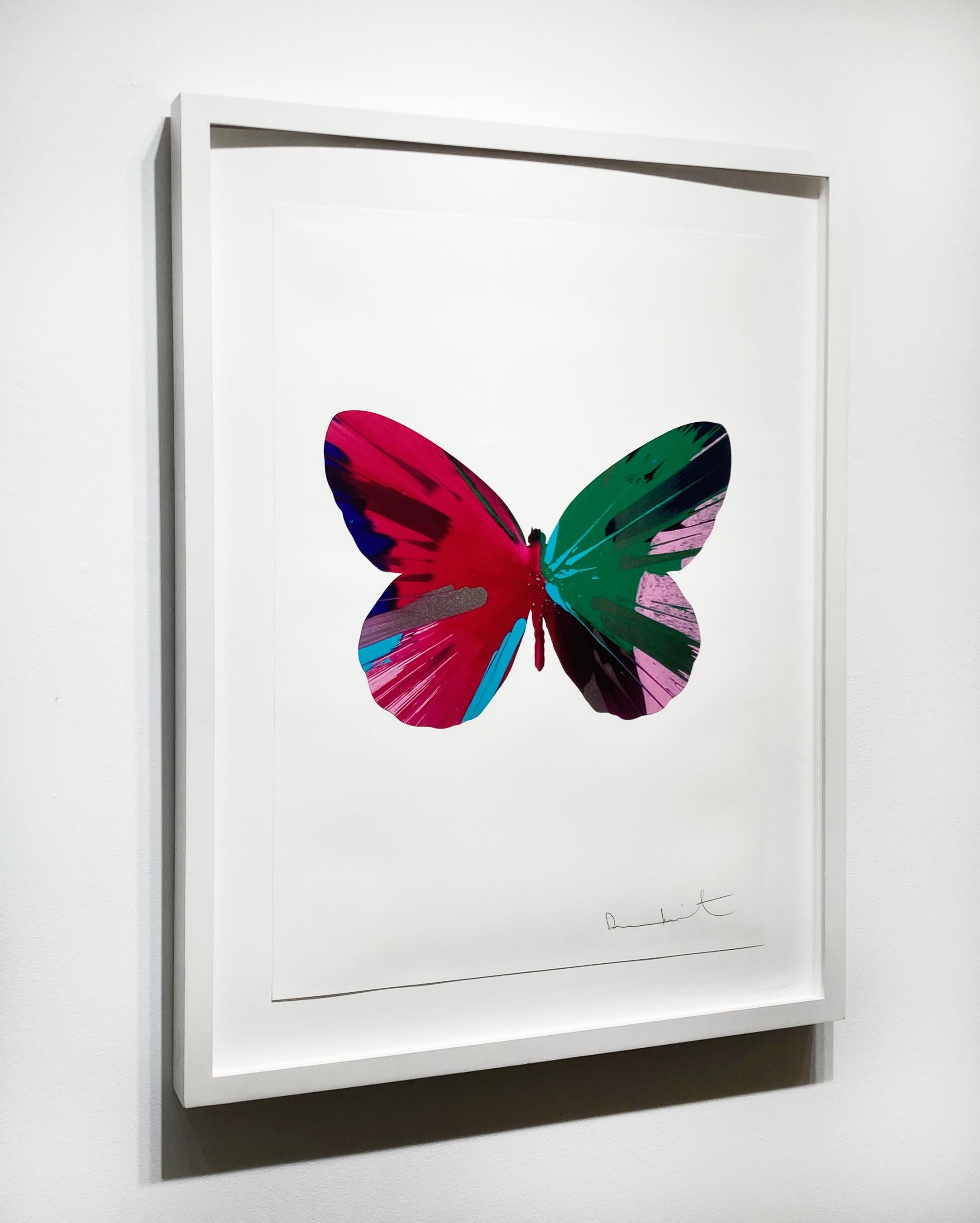 Artista:  Hirst, Damien
Título:  Mariposa del amor (Única)
Date:  2013
Medio:  Acrílico único sobre papel
Sin enmarcar Dimensiones:  28.375