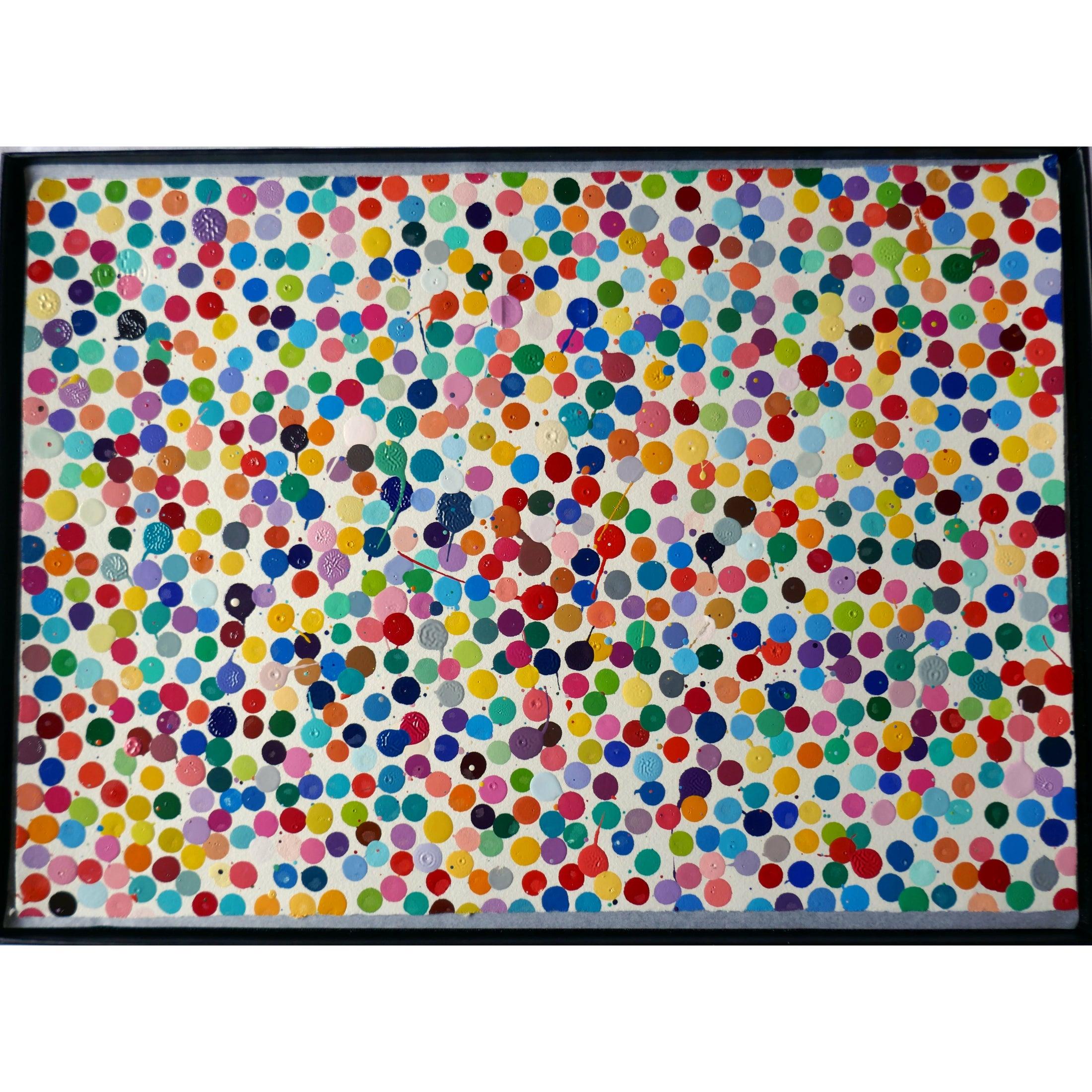 Damien Hirst Abstract Print - 'Seeing Her Again' (The Currency) - 1467