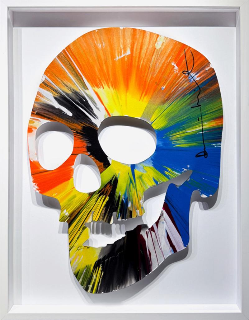 'SKULL SPIN (BLUE, ORANGE, YELLOW)'