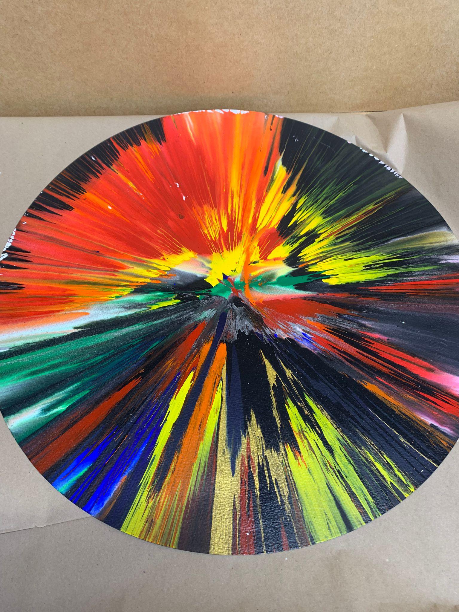 Damien Hirst Abstract Painting - Spin