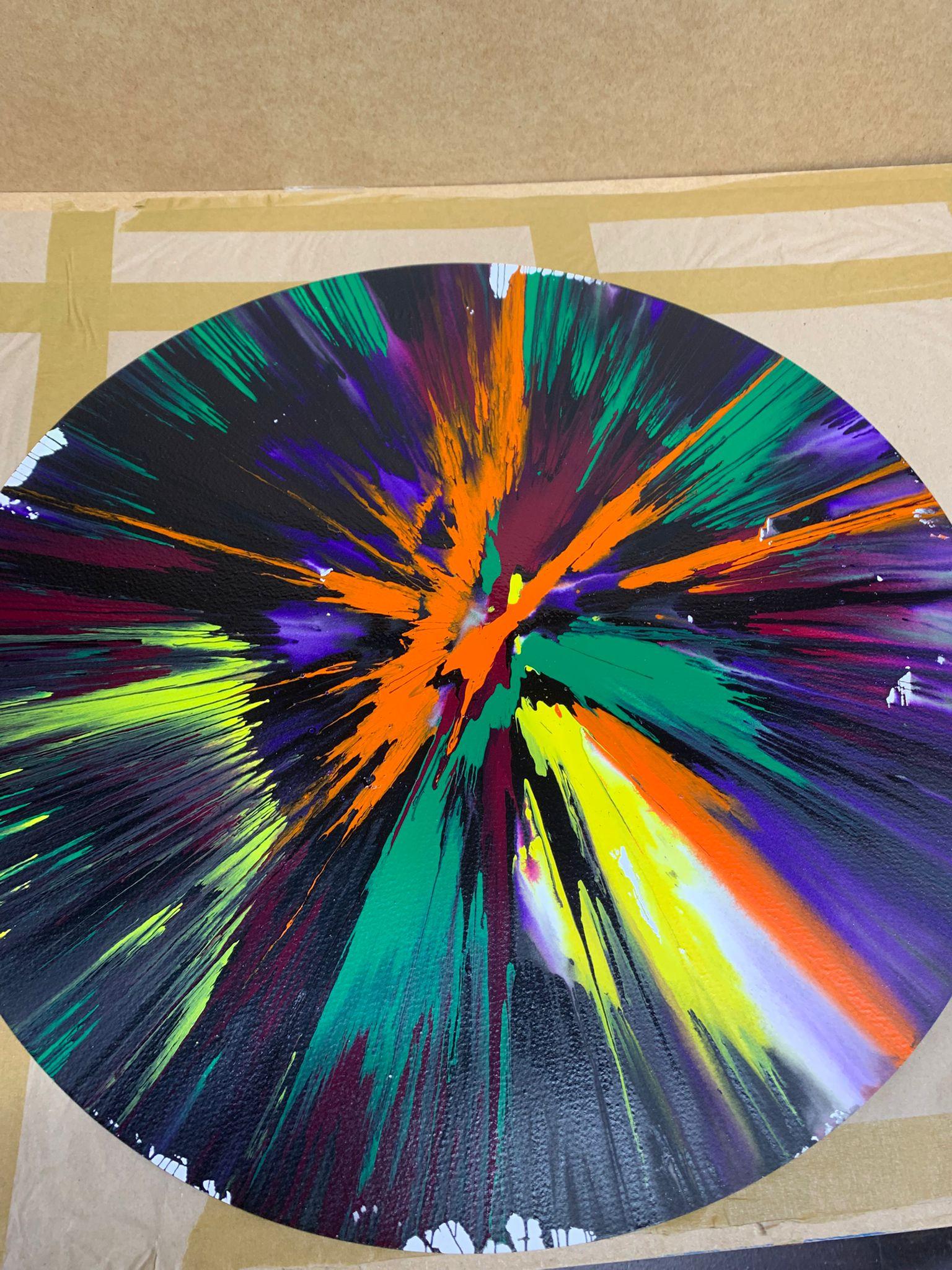Damien Hirst Abstract Painting - Spin