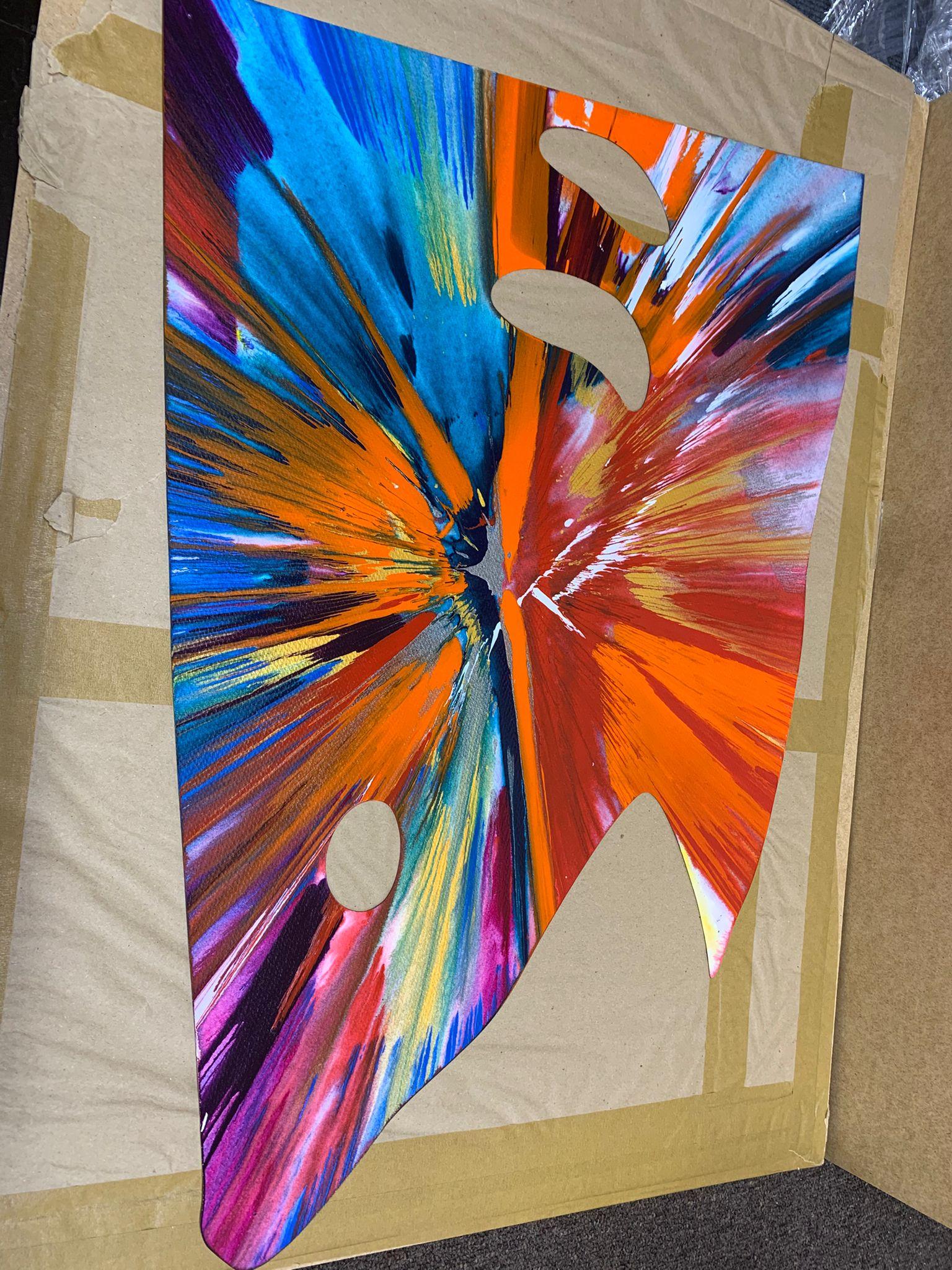 Damien Hirst Abstract Painting - Spin