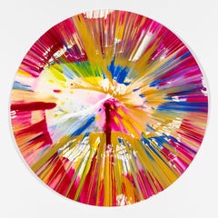 Peinture par rotation - Cercle