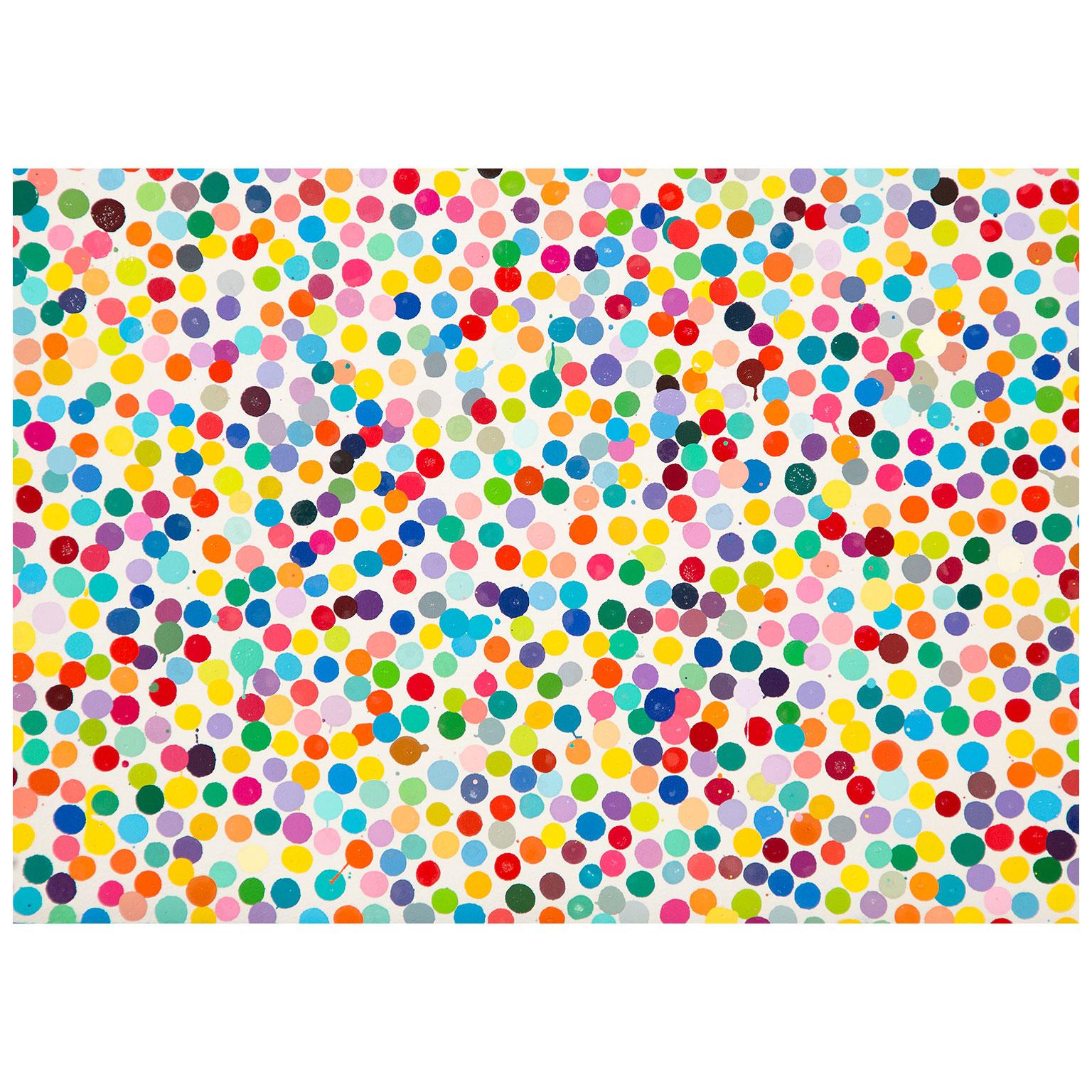 The Dead Priest  - Painting by Damien Hirst