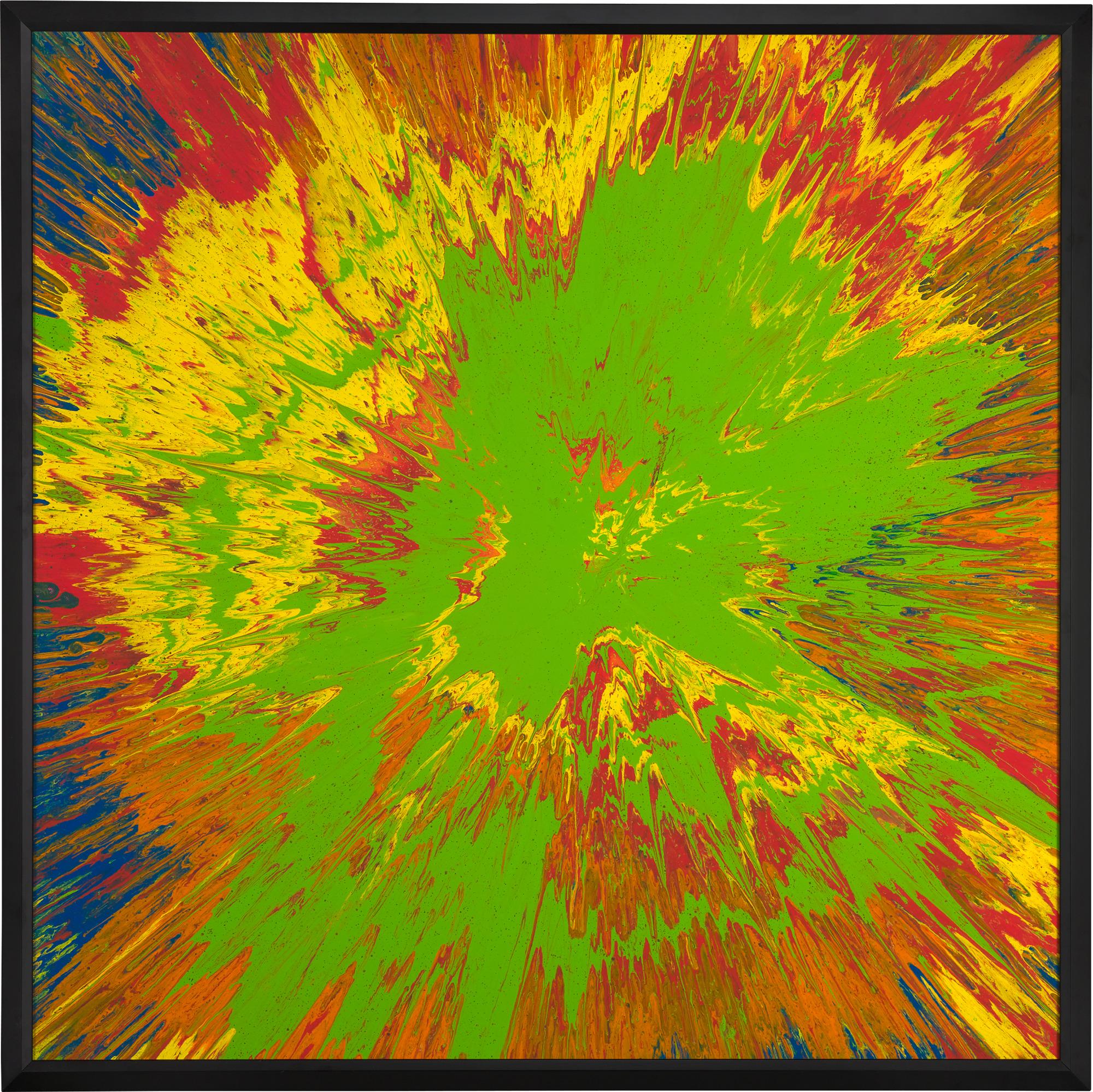 Dipinto Spin senza titolo di Damien Hirst in vendita 1
