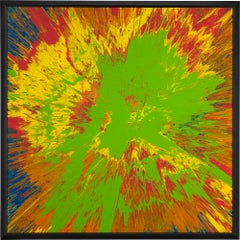 Untitled Spin Painting By Damien Hirst