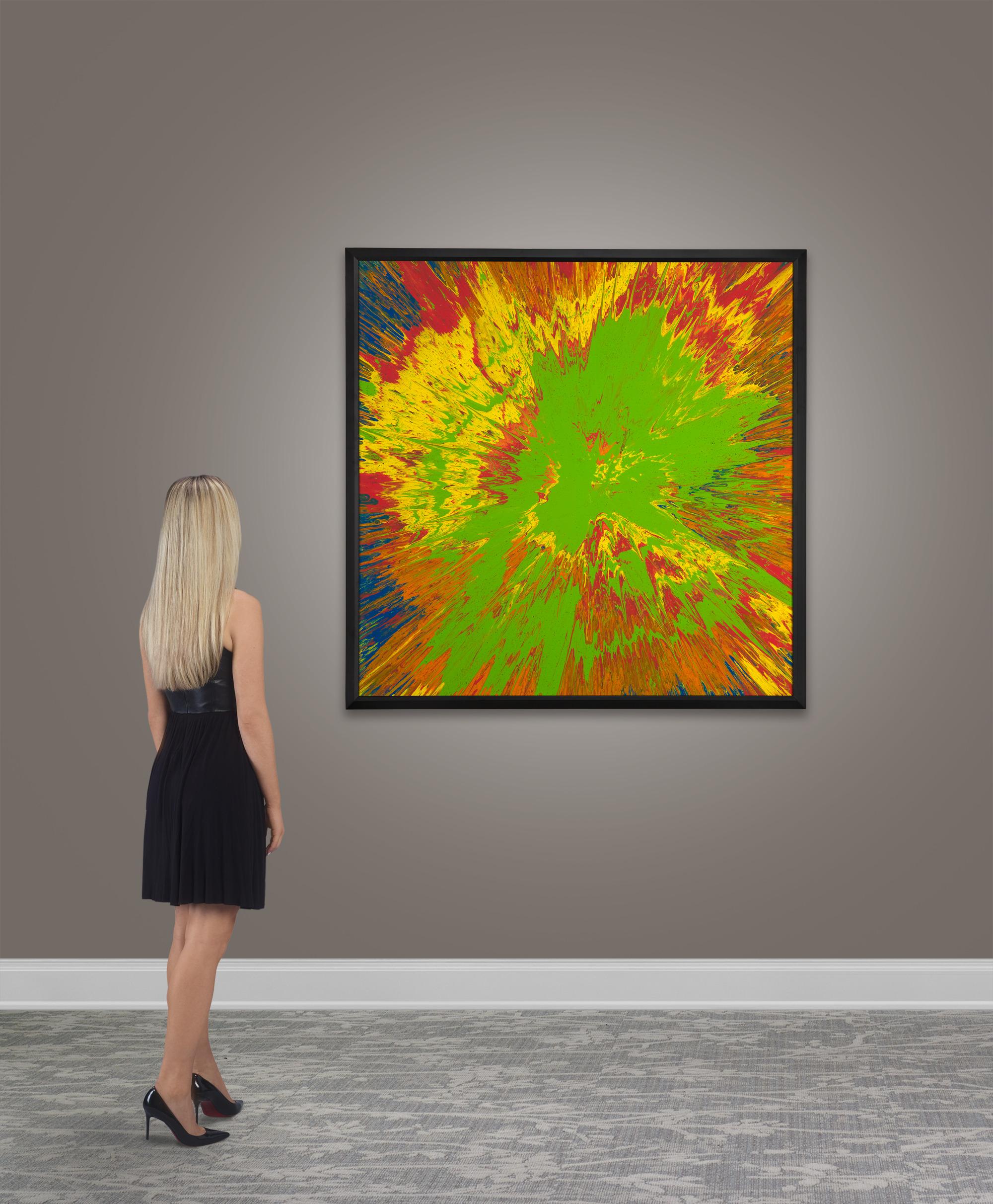 Dipinto Spin senza titolo di Damien Hirst in vendita 4