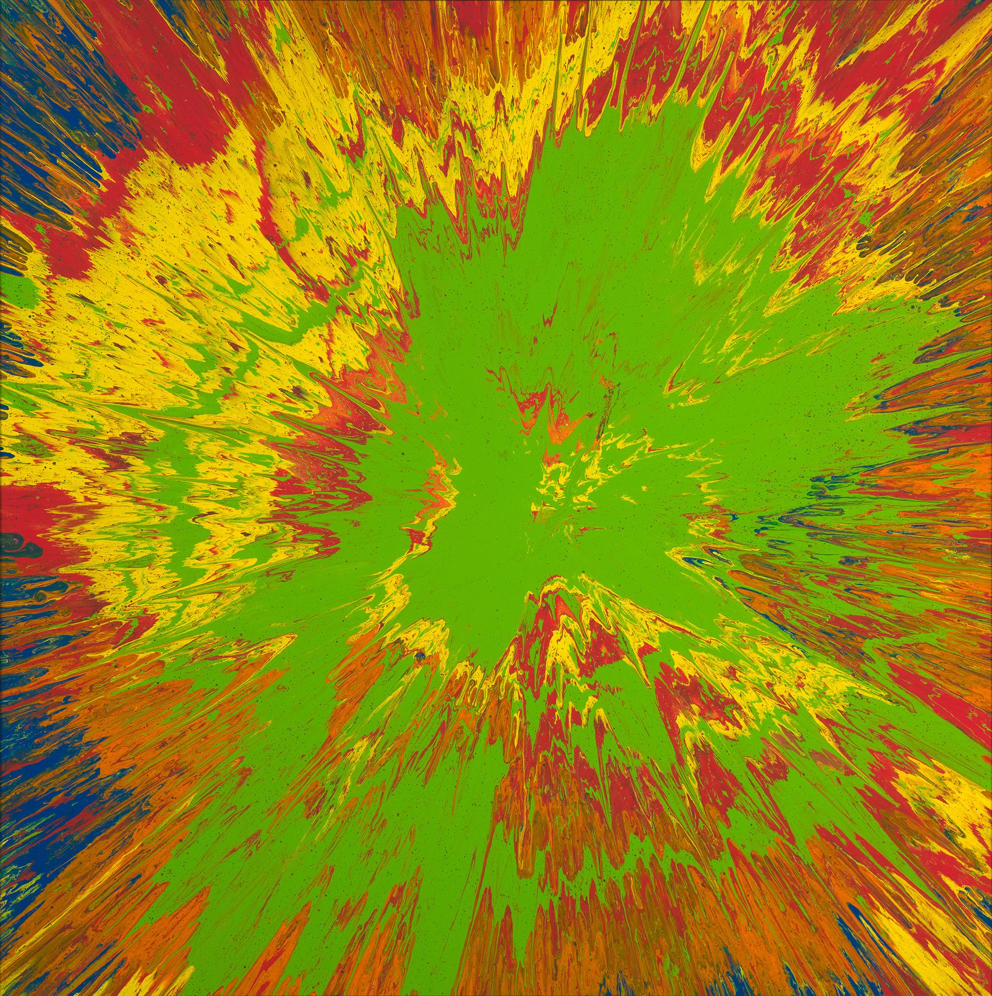 Damien Hirst
b. 1965  Britannico

Senza titolo, Spin Painting

Lucido per la casa su tela

Damien Hirst ha stupito il pubblico dell'arte in tutto il mondo sin dal suo arrivo sulla scena alla fine degli anni Ottanta. Le sue opere stimolanti lo hanno