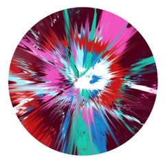 Vapor Painting by Damien Hirst