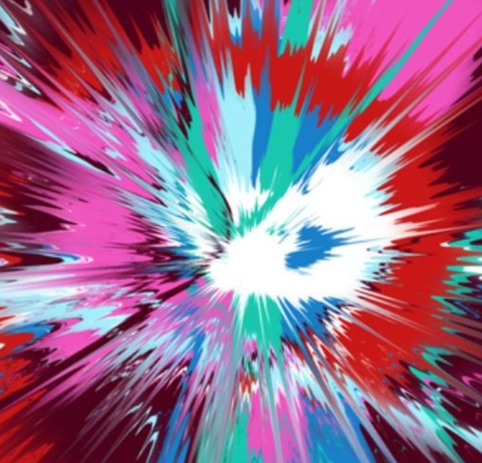 Dampfgemälde von Damien Hirst im Angebot 3