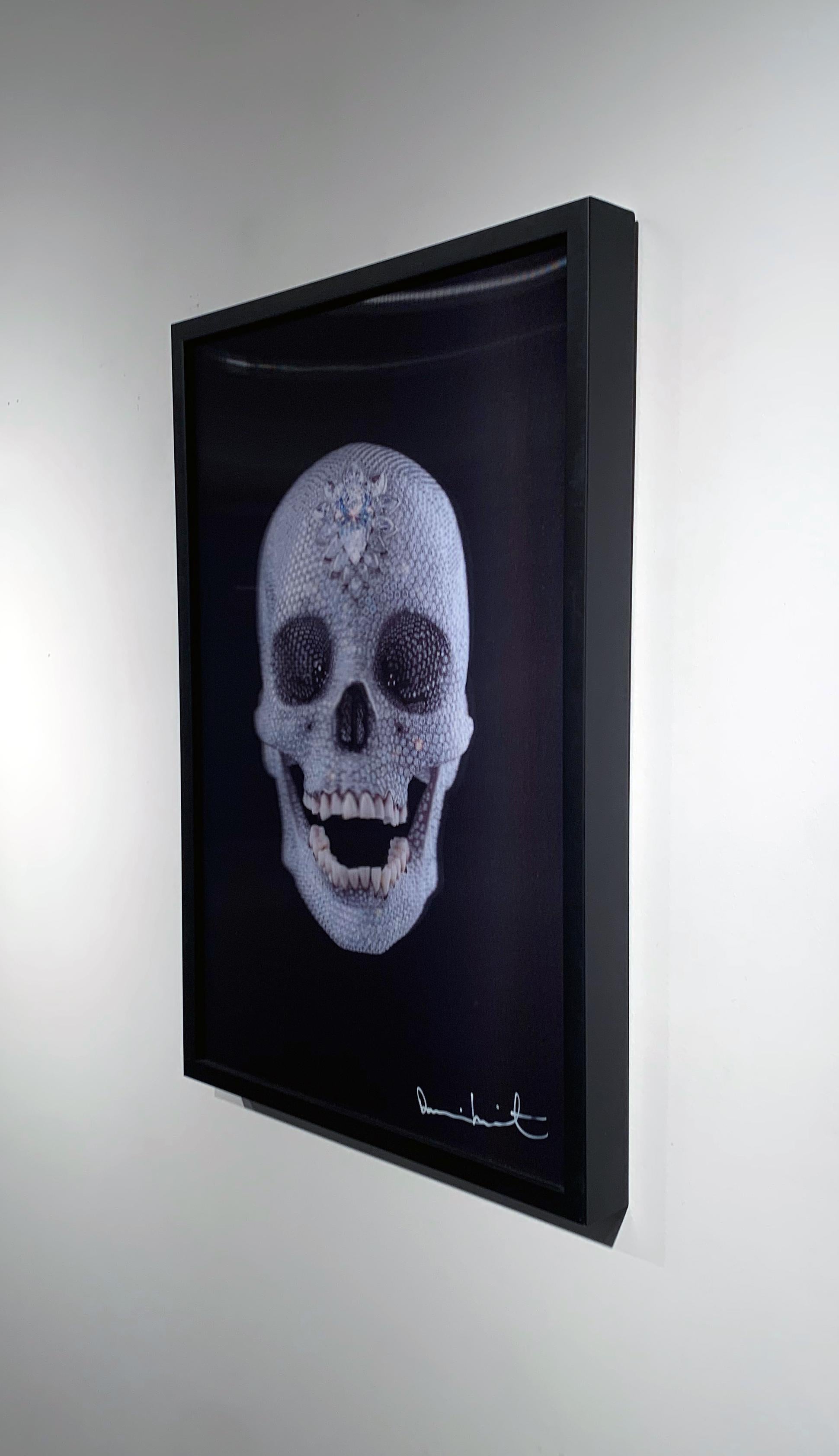 Artist:  Hirst, Damien
Title:  3D Skull (Small)
Date:  2012
Medium:  Digital Print on PETG plastic
Unframed Dimensions:  23.6