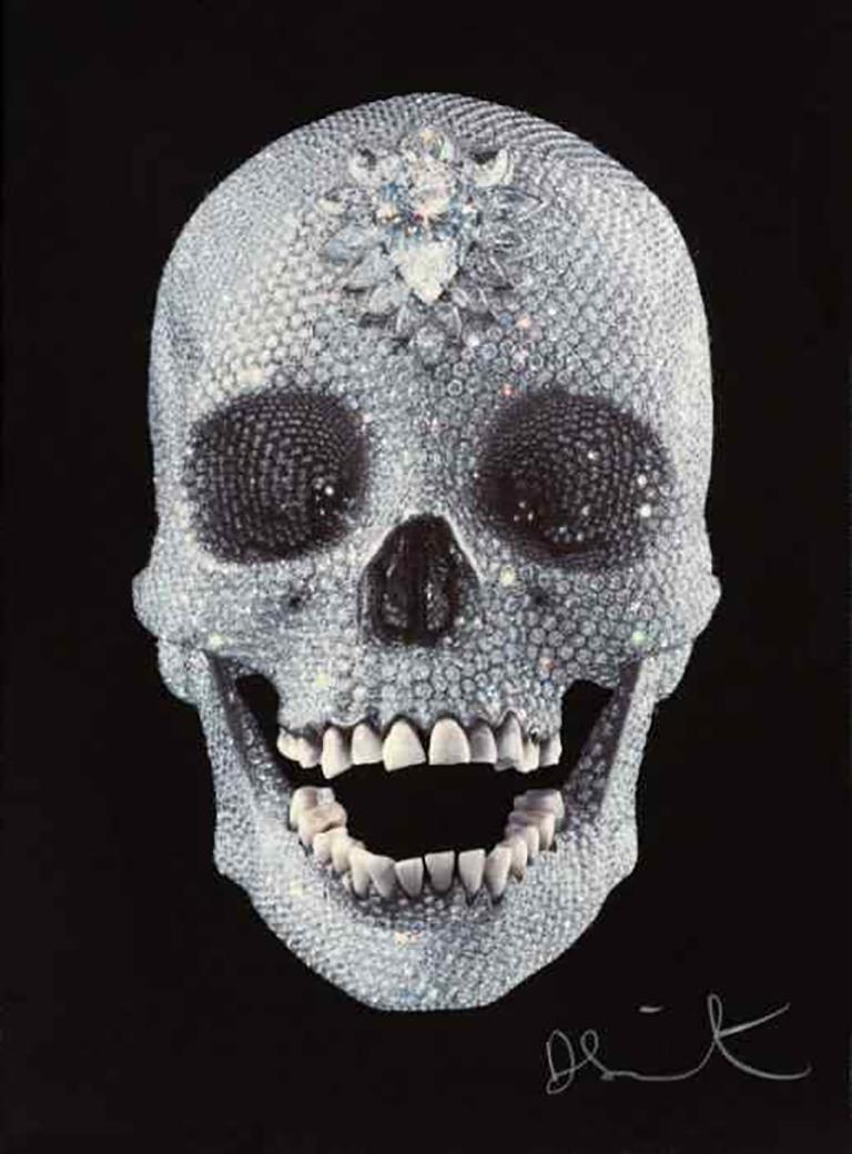 3D Skull (Small) - Print by Damien Hirst