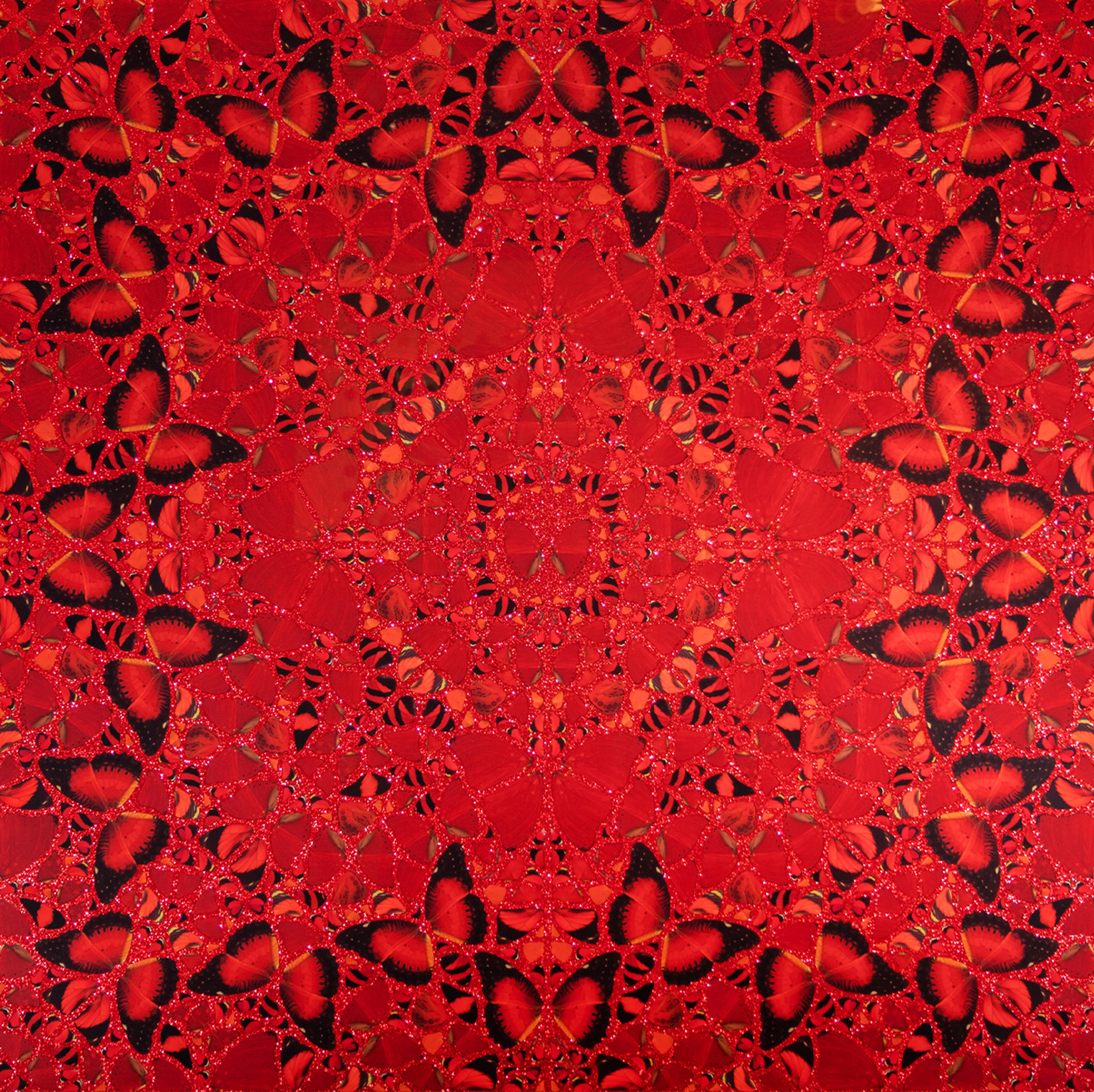 Abstract Giclée Print with Glitter, 'Nūr Jahān', 2022 For Sale 5