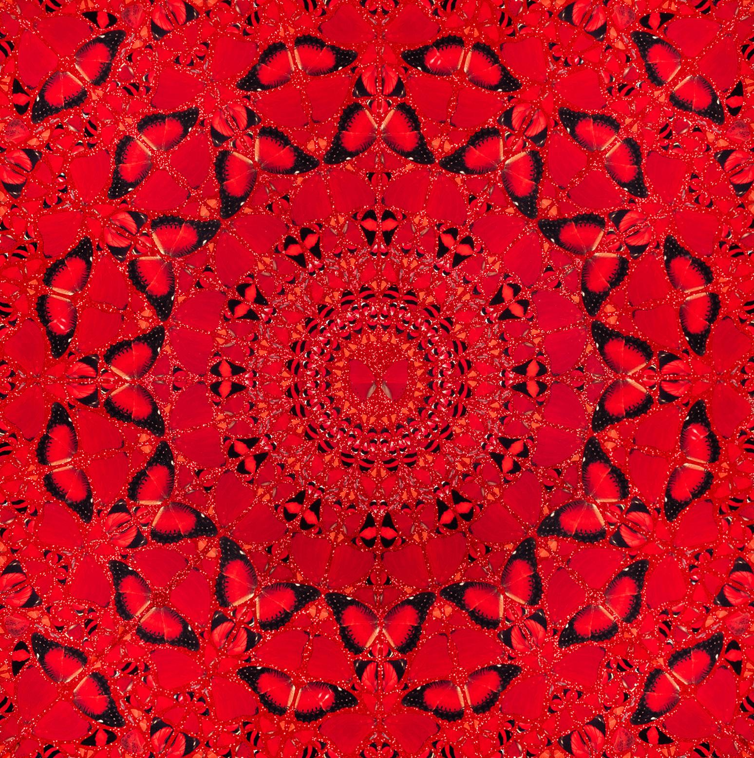 Abstract Giclée Print with Glitter, 'Suiko', 2022 For Sale 3