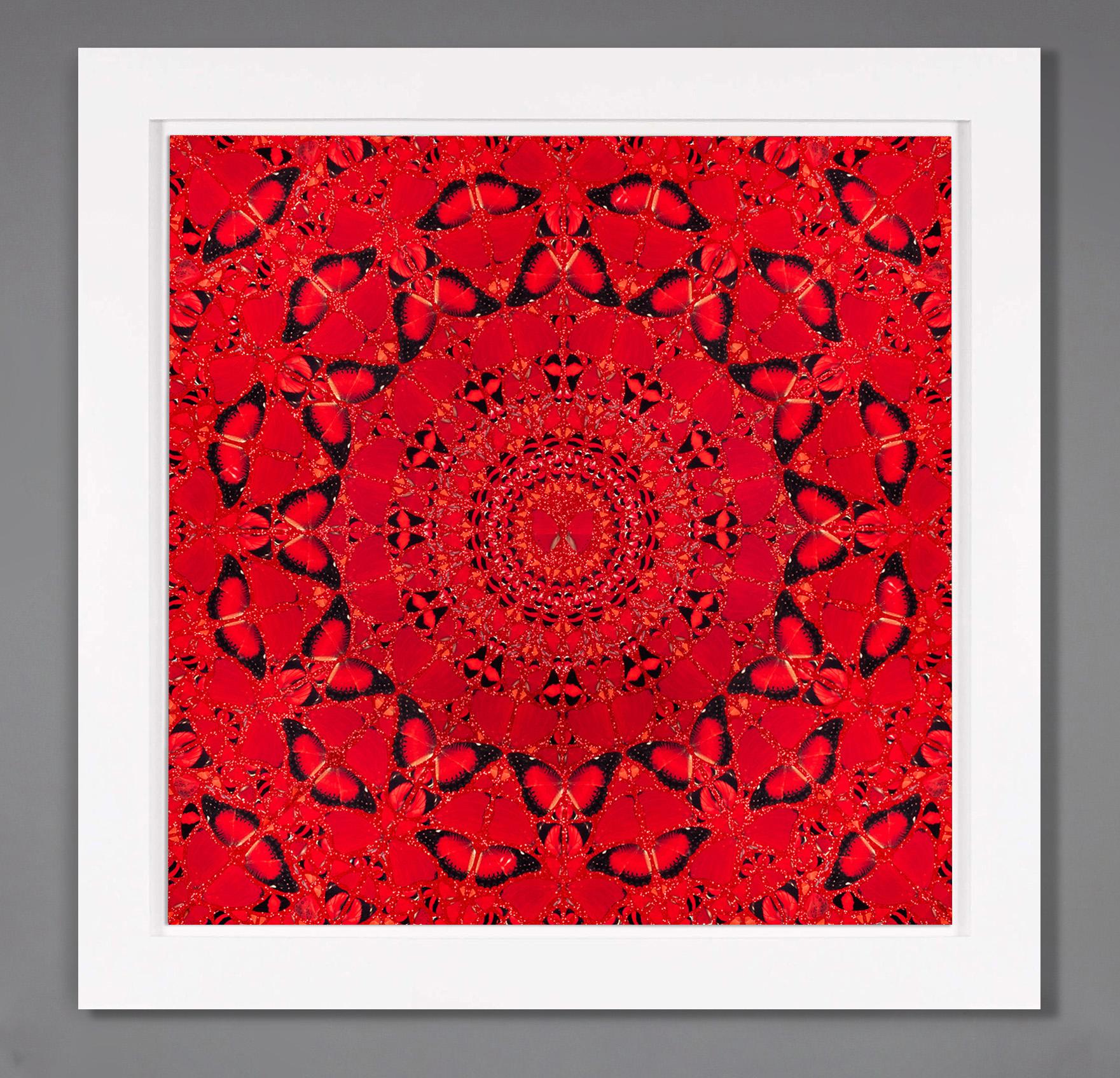Abstract Giclée Print with Glitter, 'Suiko', 2022 For Sale 4