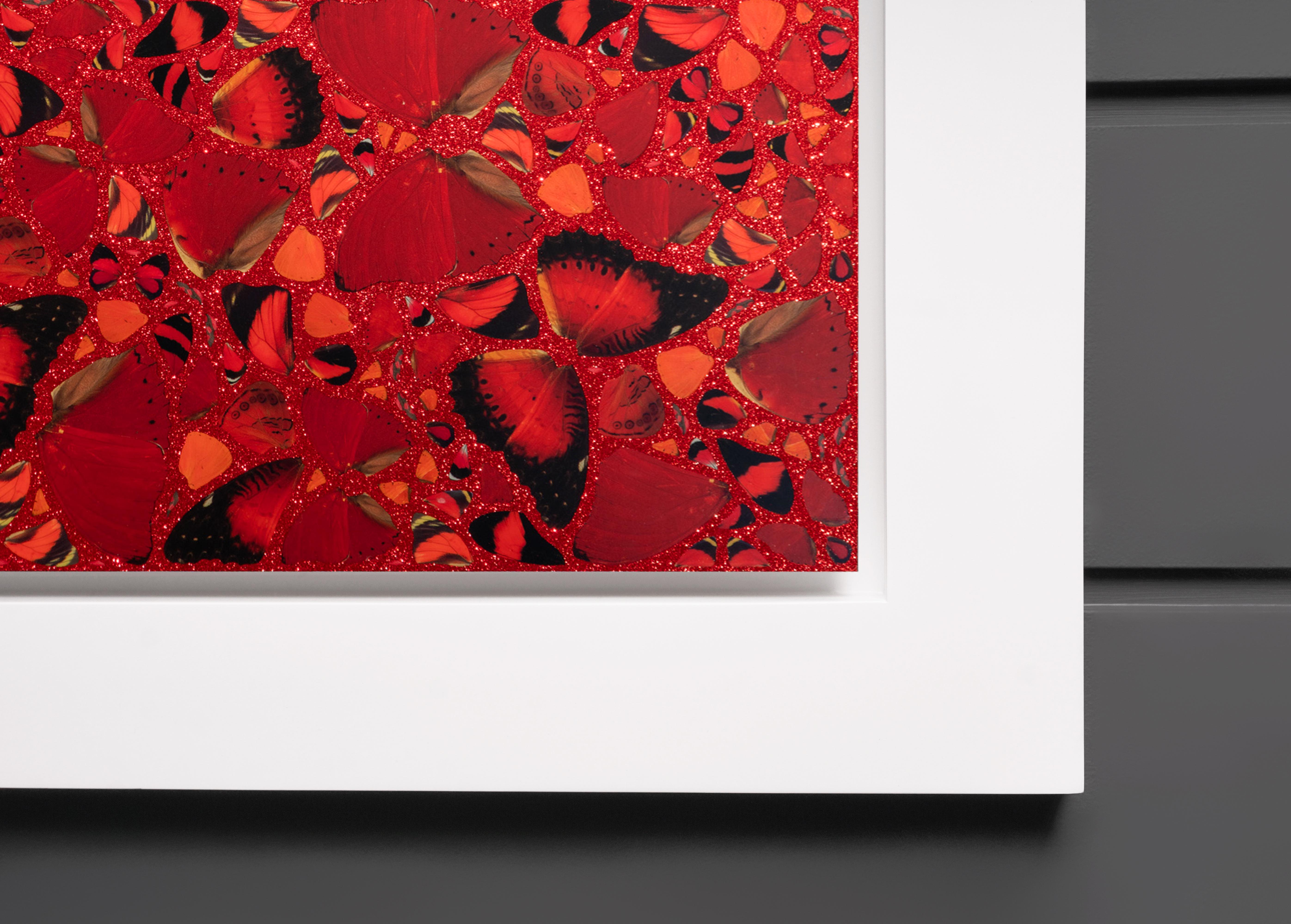 Abstract Giclée Print with Glitter 'Theodora', 2022 For Sale 3