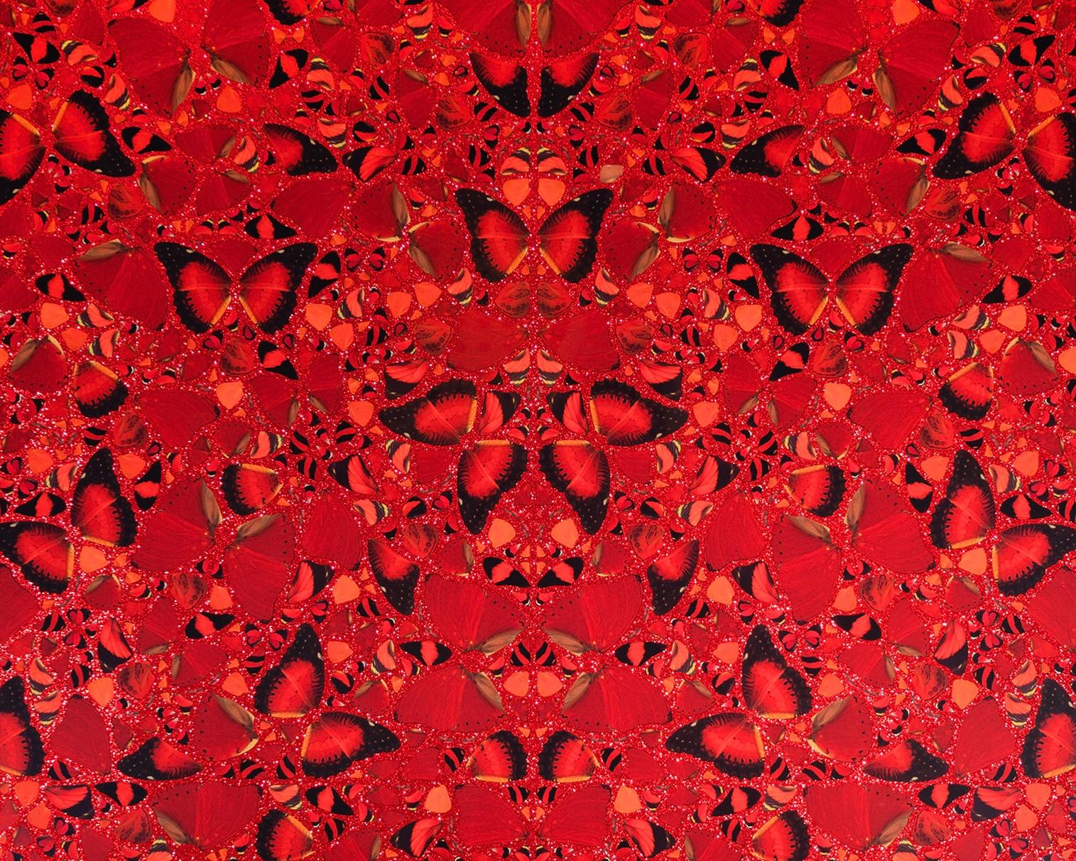 Abstract Giclée Print with Glitter 'Theodora', 2022 For Sale 5