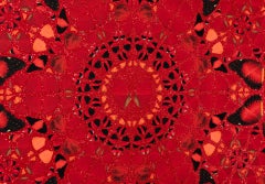 Abstract Giclée Print with Glitter, 'Wu Zetian', 2022