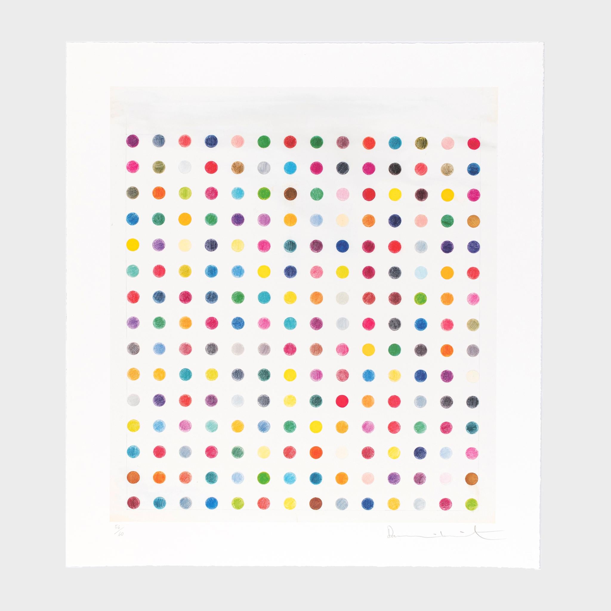 How much is a Damien Hirst spot painting?