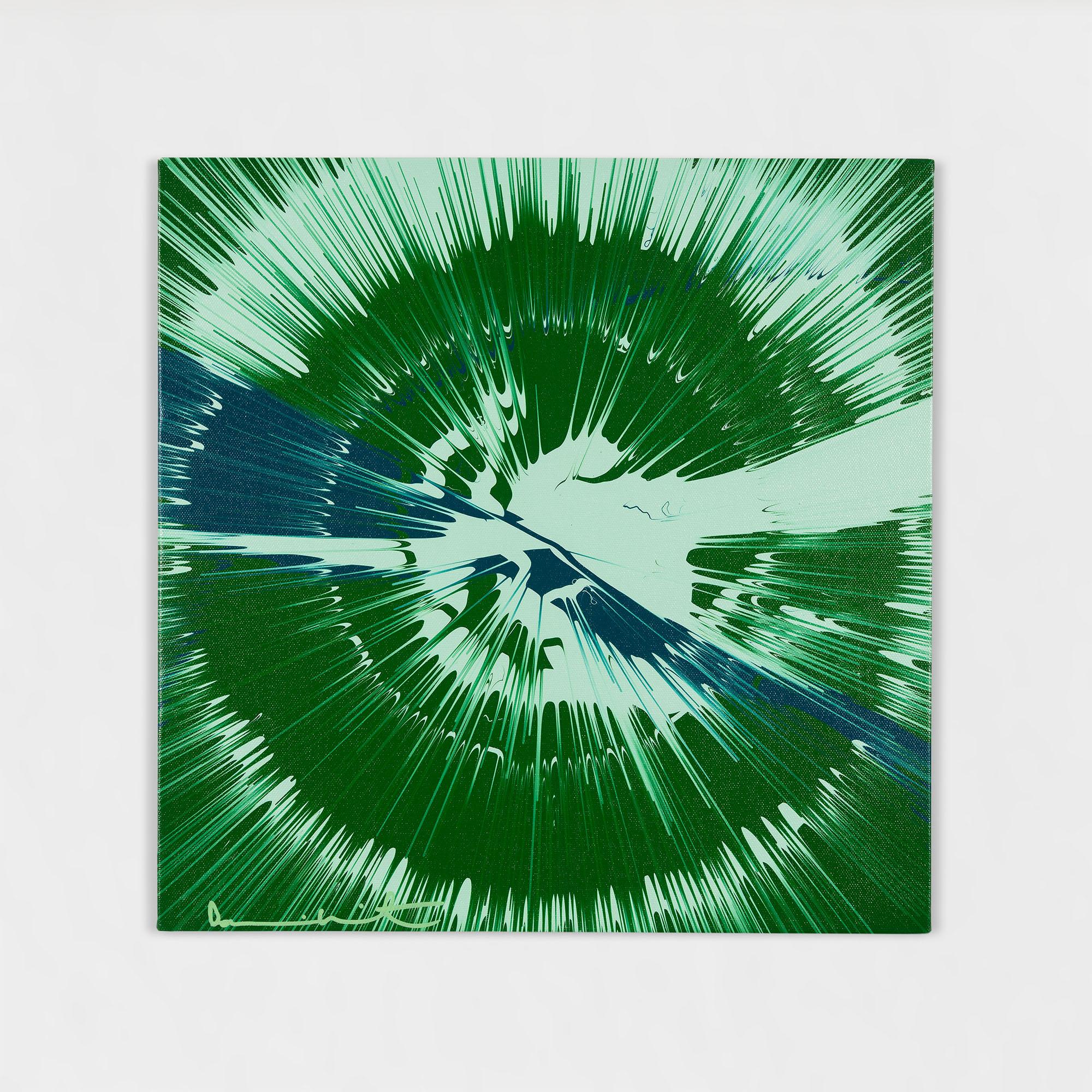 Damien Hirst Abstract Print - Beautiful, Proudly Accented Tourbillon Painting