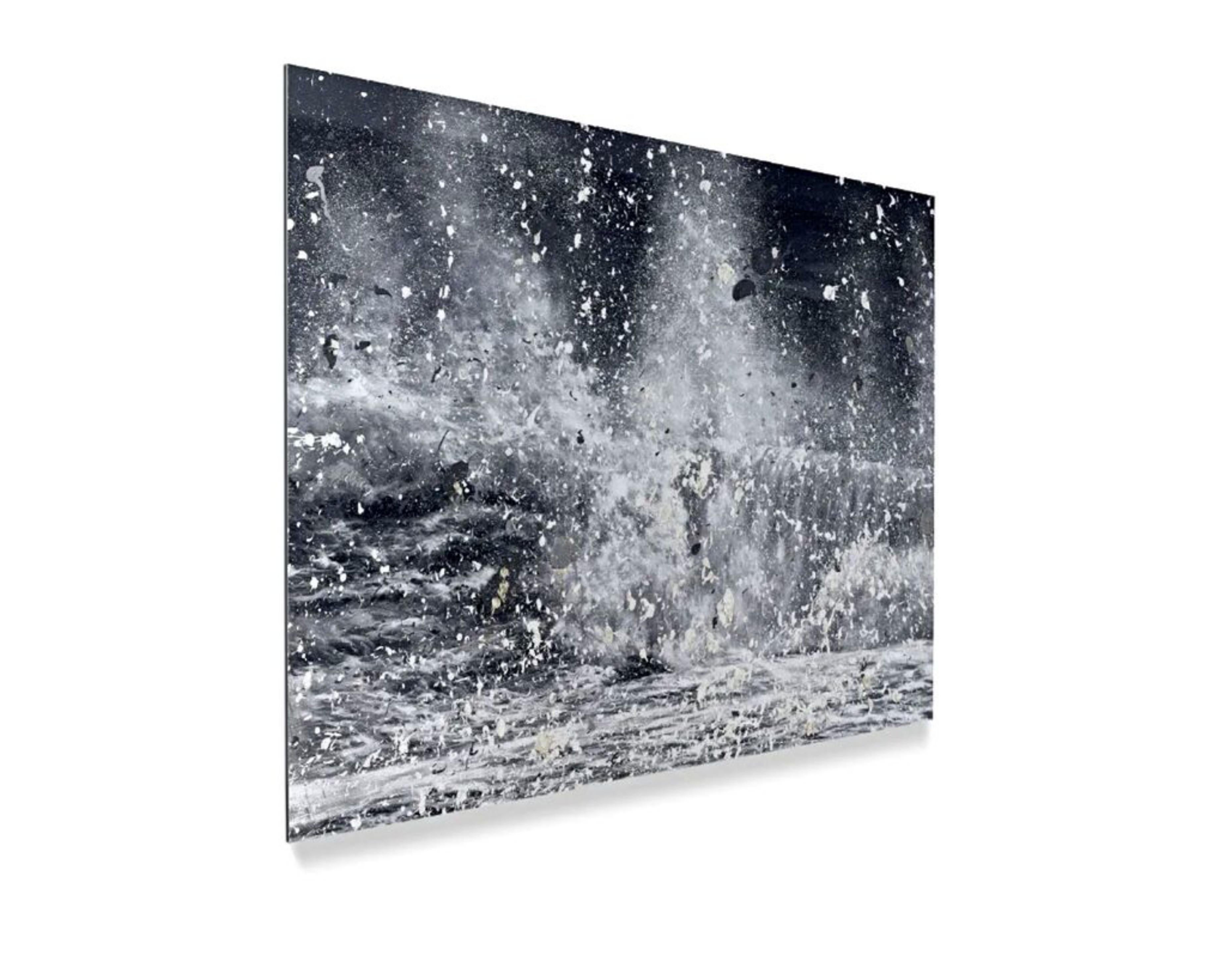 Damien Hirst
Blizzard (H13-10), from Where the Land Meets the Sea, 2023
Laminated Giclée print on aluminium composite panel
13 9/10 × 20 9/10 × 3/10 in  35.4 × 53.2 × 0.7 cm
Hand-signed on the label and numbered 278/500
Published by HENI, Inc. in