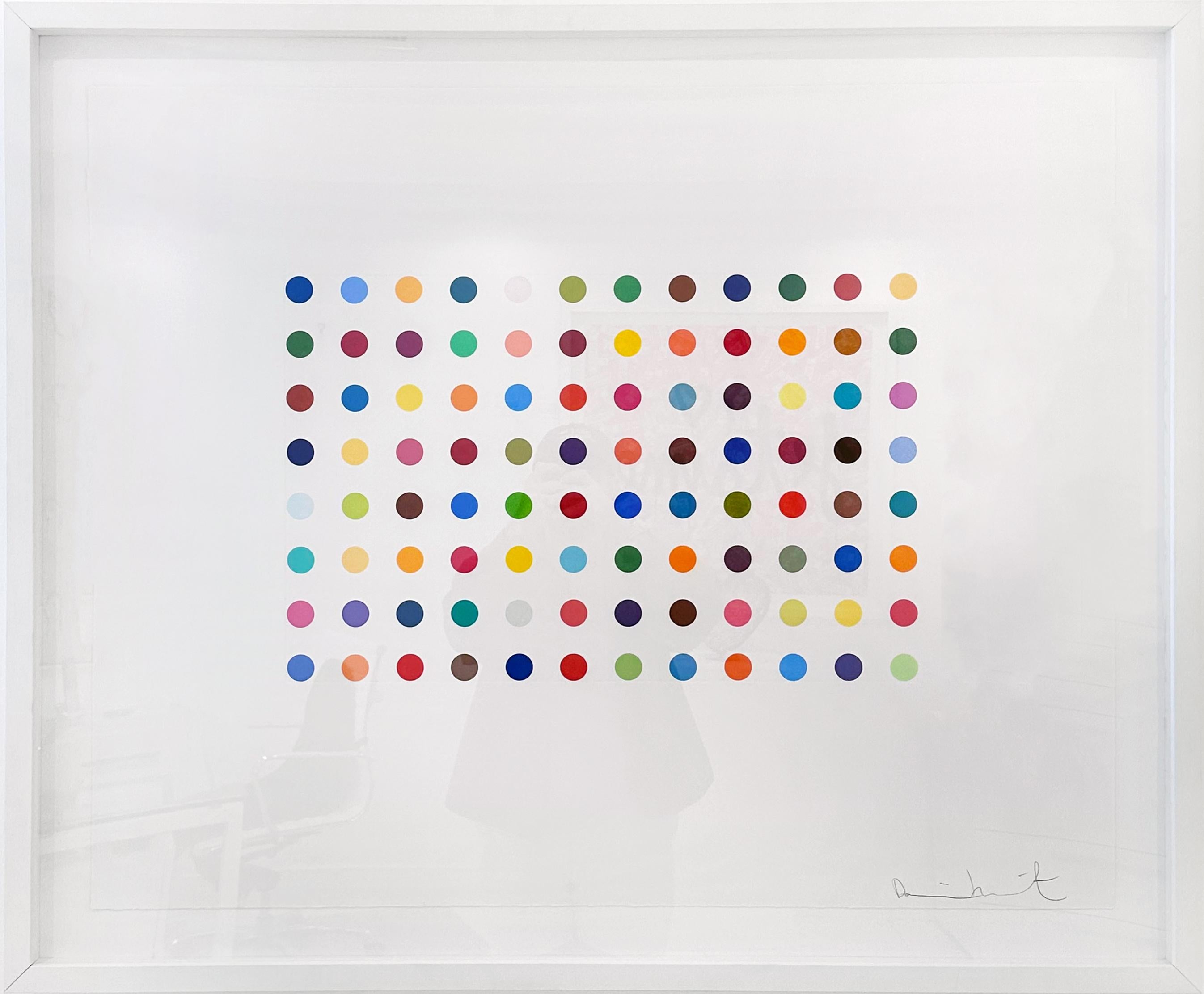 Bleu de bromphénol - Print de Damien Hirst