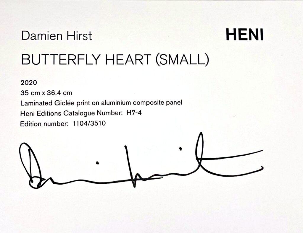 Butterfly Heart (Small) H7-4 1