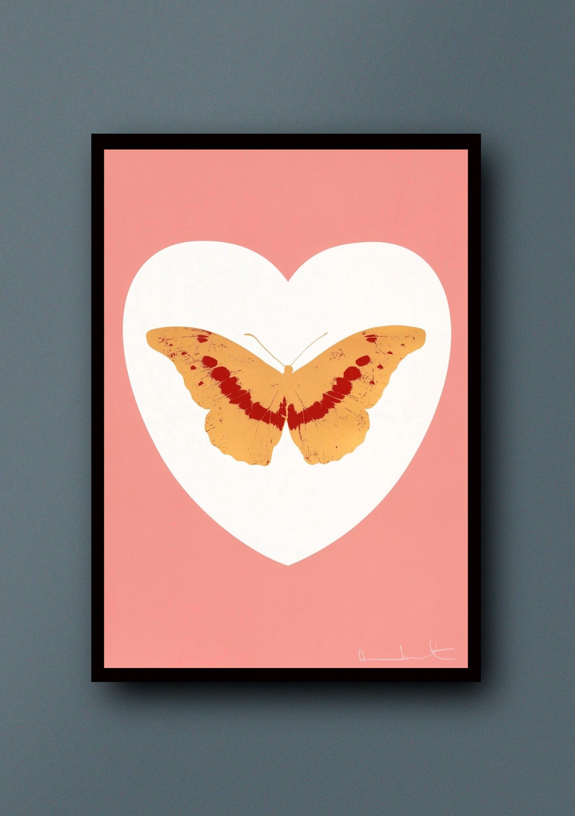 Butterfly - I Love  you  - Print by Damien Hirst