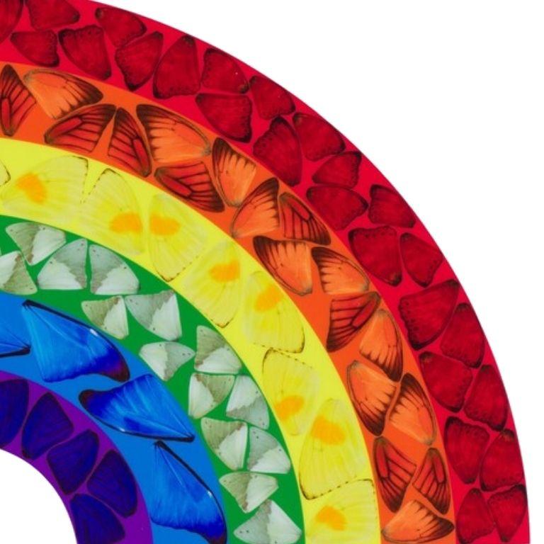 Butterfly Rainbow (Small) -- Giclée Print, Colourful, Rainbow by Damien Hirst 3