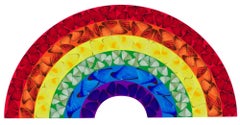 Butterfly Rainbow (Small) -- Giclée Print, Colourful, Rainbow by Damien Hirst