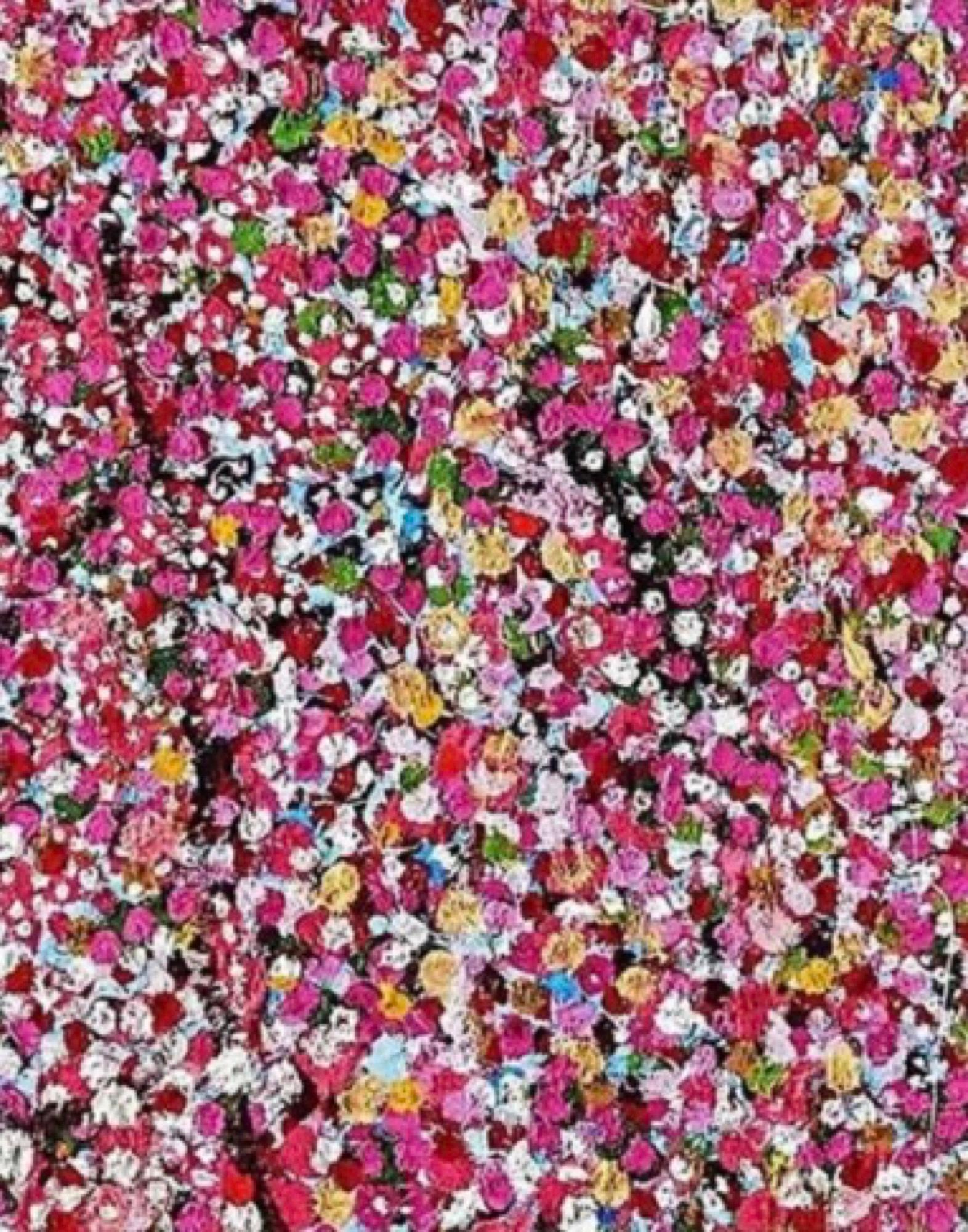 Cherry Blossoms Poster (Framed) - Foundation Cartier Cerisiers En Fleurs Cherry For Sale 1