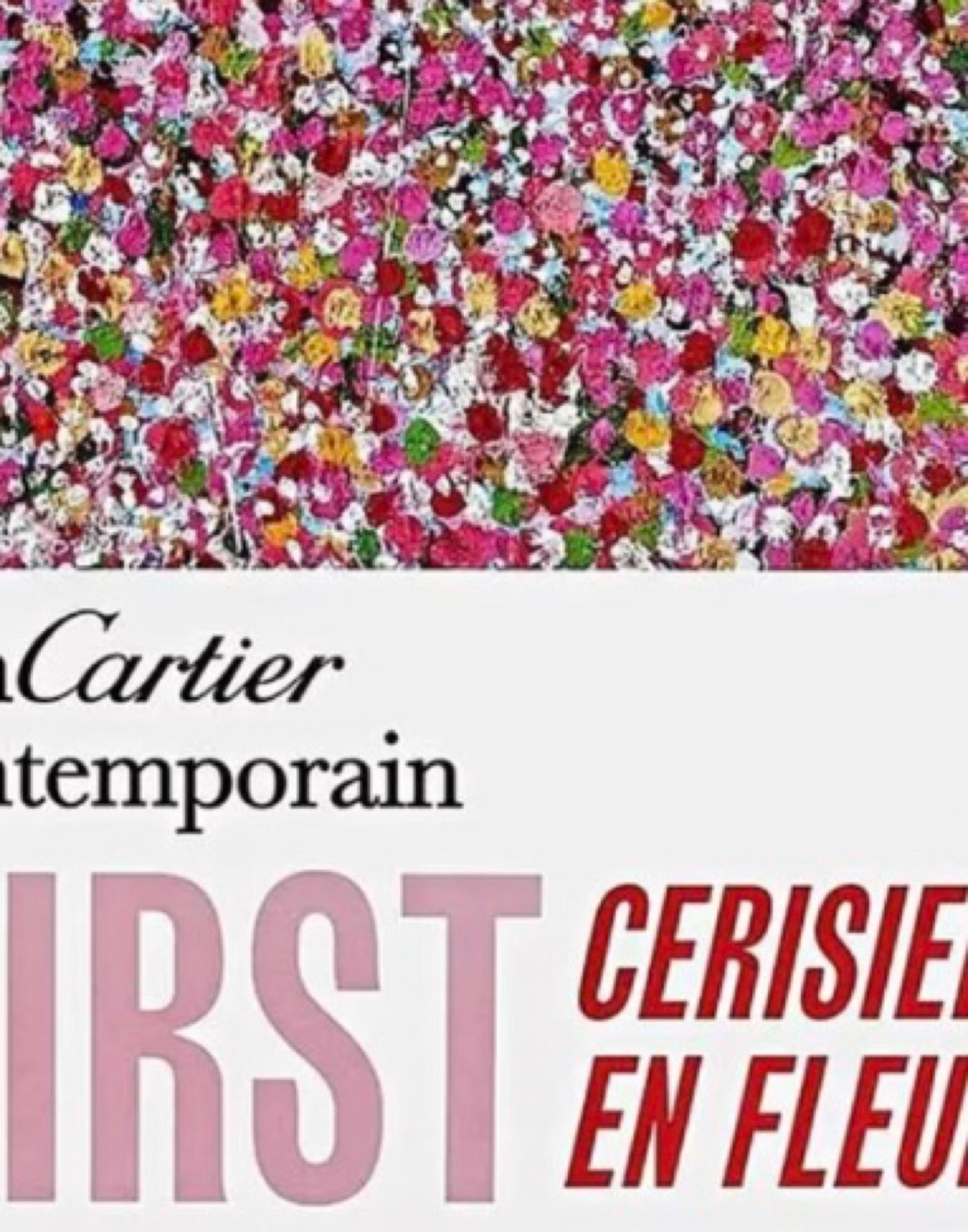 Cherry Blossoms Poster (Framed) - Foundation Cartier Cerisiers En Fleurs Cherry For Sale 2