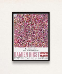 Cherry Blossoms Poster (Framed) - Foundation Cartier Cerisiers En Fleurs Cherry