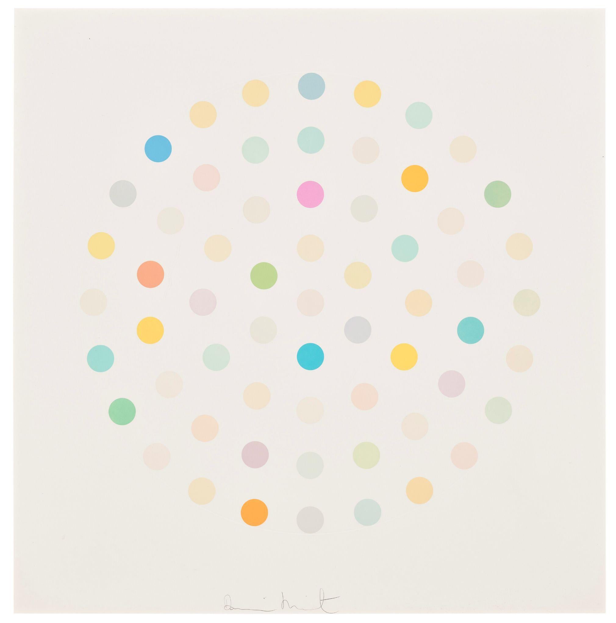 Ciclopirox Olamine - White Print by Damien Hirst