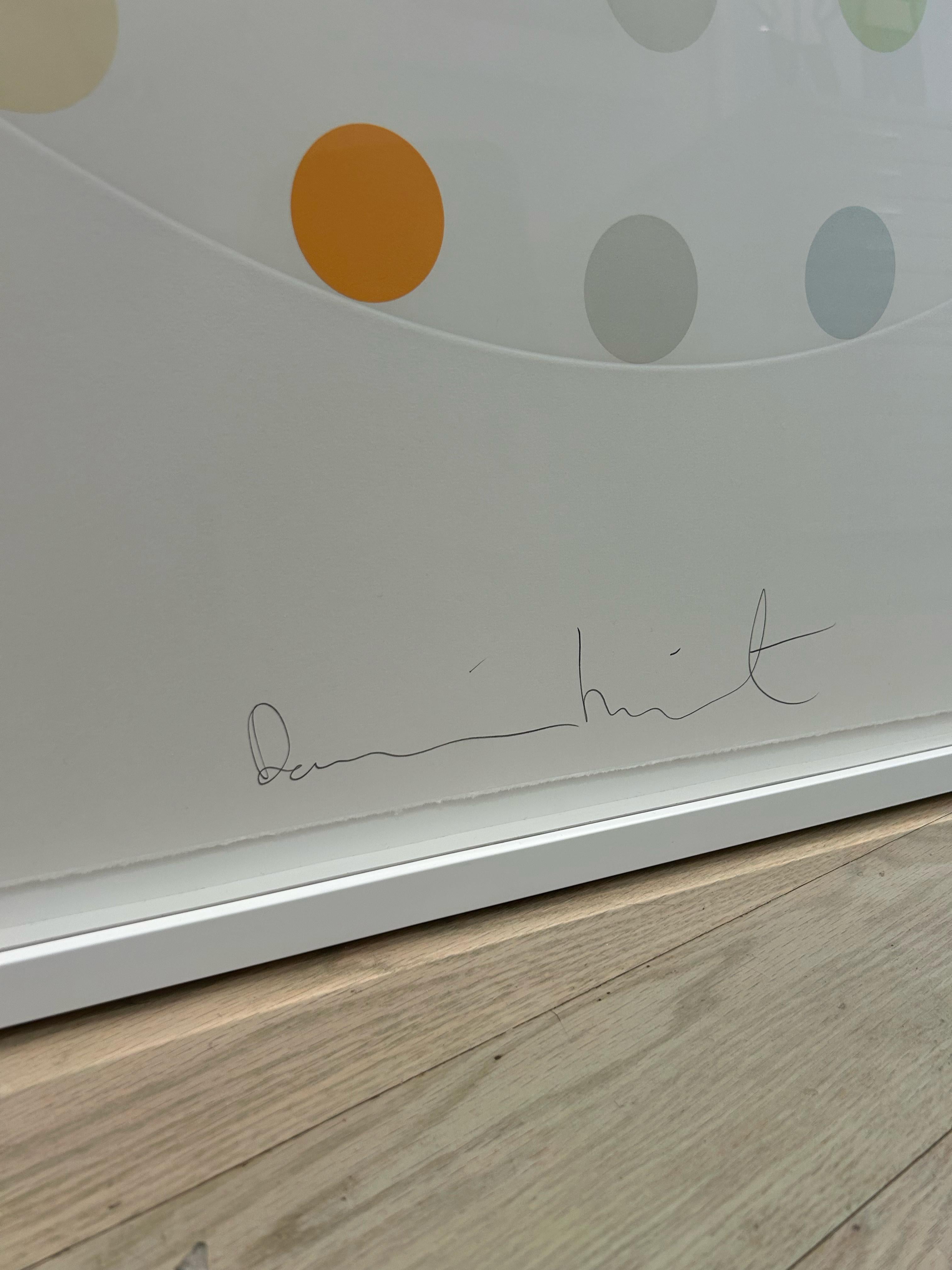 Artist: Damien Hirst
Title: Ciclopirox Olamine
Medium: Etching
Date: 2004
Edition: A.P. (aside from the edition of 145)
Frame Size: 48 1/2