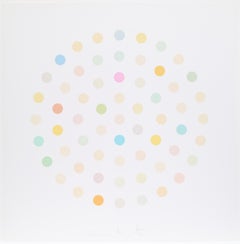 Ciclopirox Olamine -- Spot Print, Etching, Colour Space, Pop Art by Damien Hirst