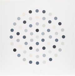Cinchonidine -- Spot Print, Etching, Colour Space, Pop Art by Damien Hirst