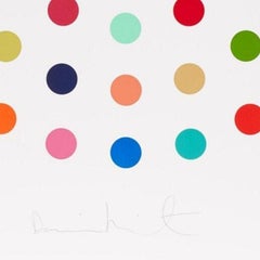 Cineole -- Spot Print, Etching, Colour Space, Pop Art by Damien Hirst