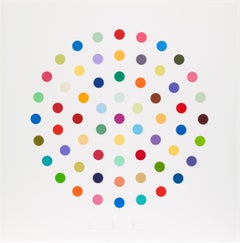 Cineole -- Spot Print, Etching, Colour Space, Pop Art by Damien Hirst