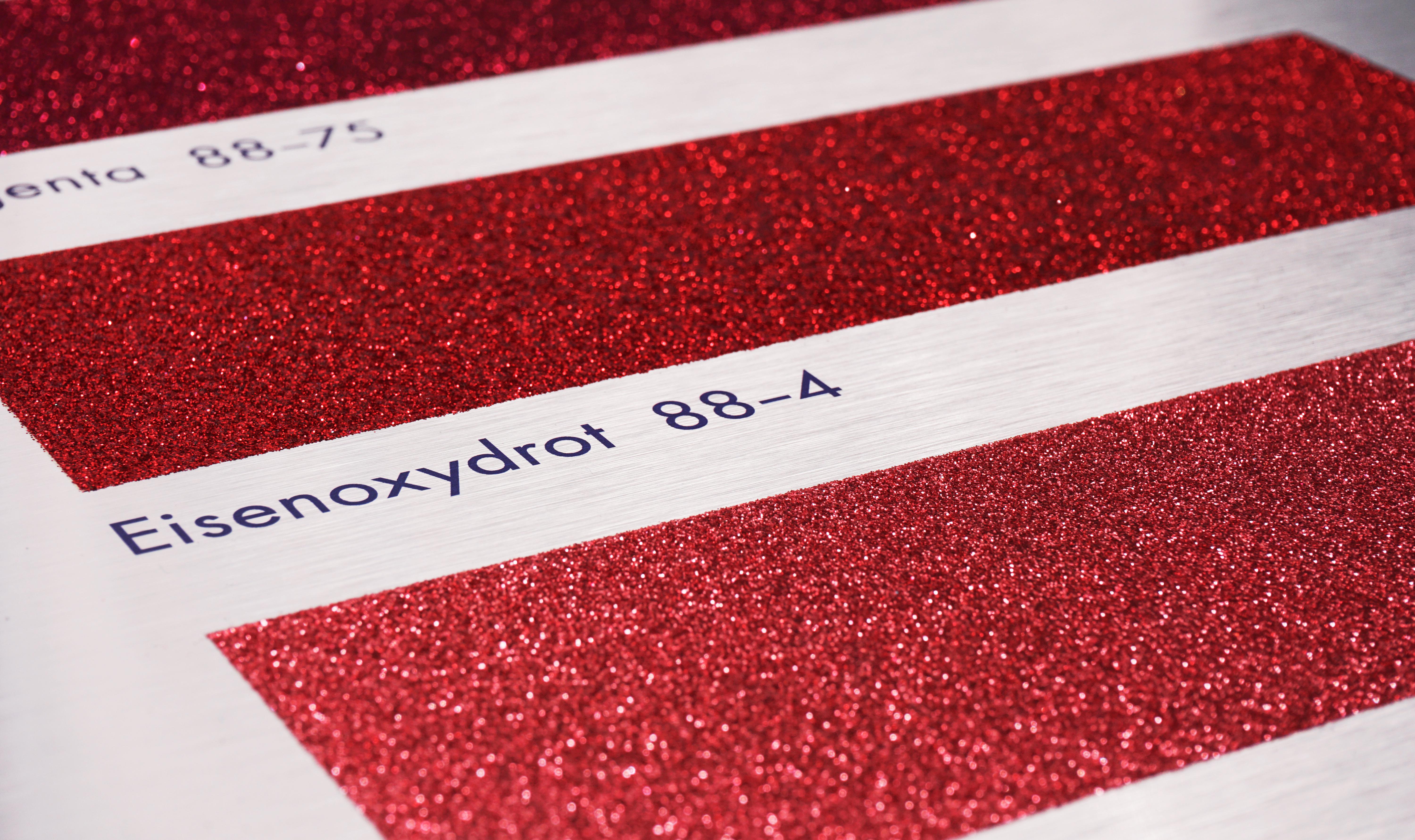 Pannello di alluminio con glitter 'Colour Chart', 2017 - Print Young British Artists (YBA) di Damien Hirst