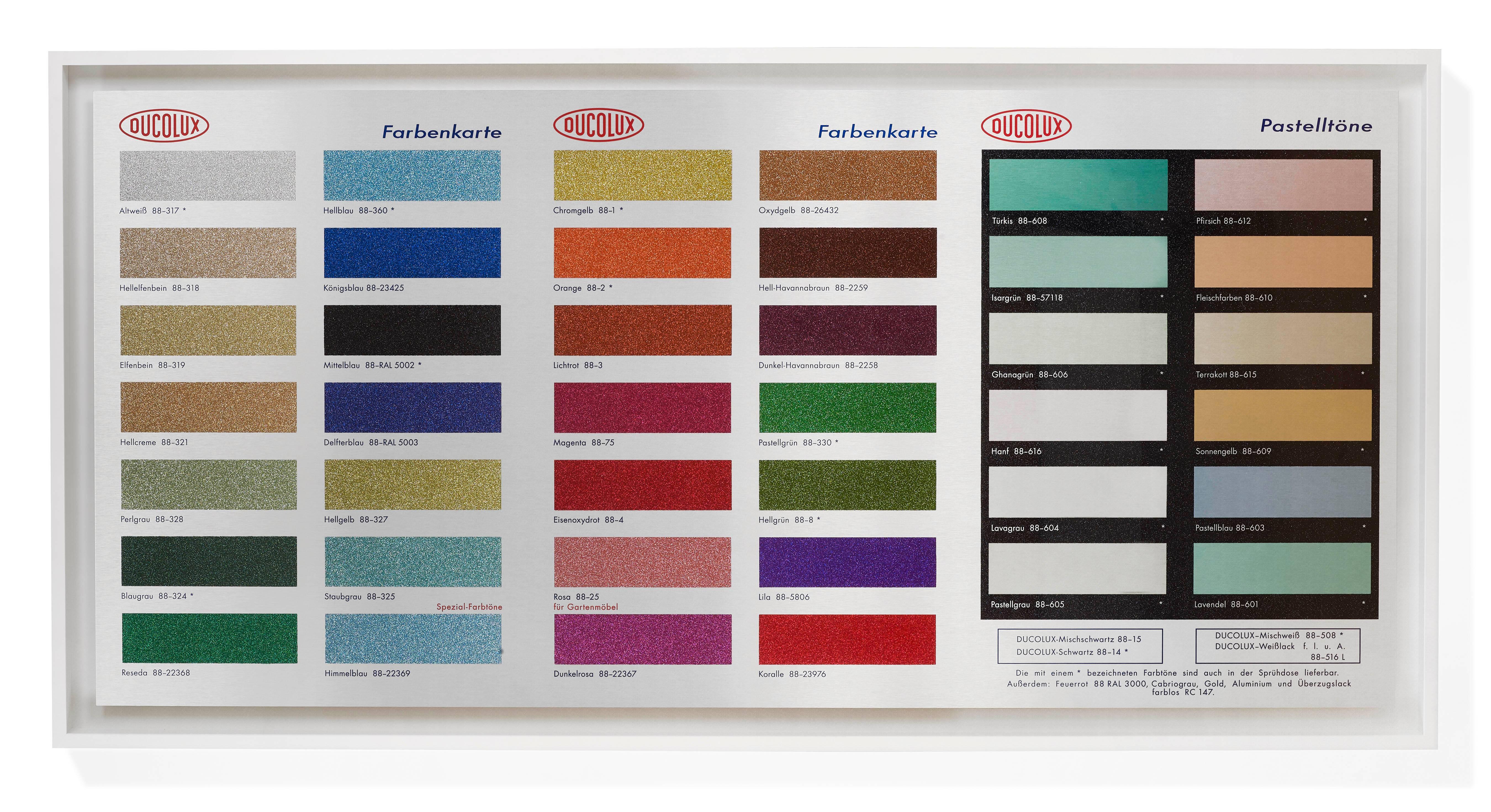 Damien Hirst Figurative Print - Colour Chart (Glitter) 