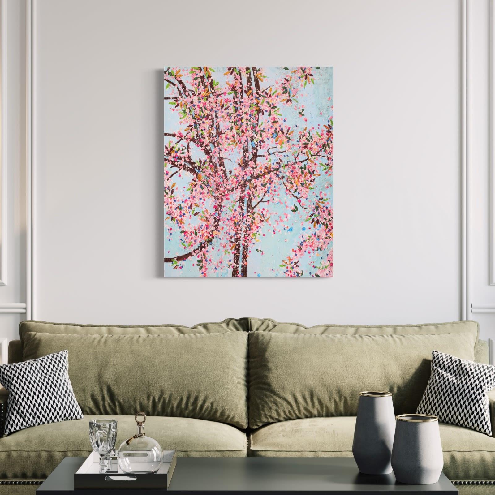 Courage (The Virtues) - Damien Hirst, Zeitgenössische Kunst, 21. Jahrhundert, YBAs, farbenfroh, Giclée-Druck, Pinselstriche, Farbe, glänzend, limitierte Auflage. Heni Editions Katalognummer: H9-2

Laminierter Giclée-Druck auf